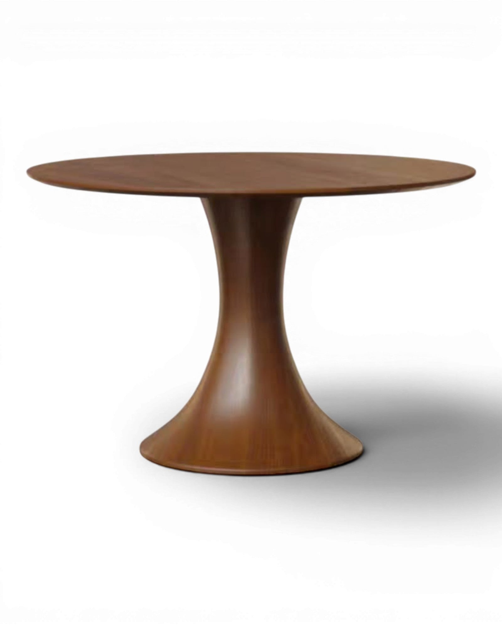 Oneida Solid Wood Pedestal Dining Table - Natural Wood