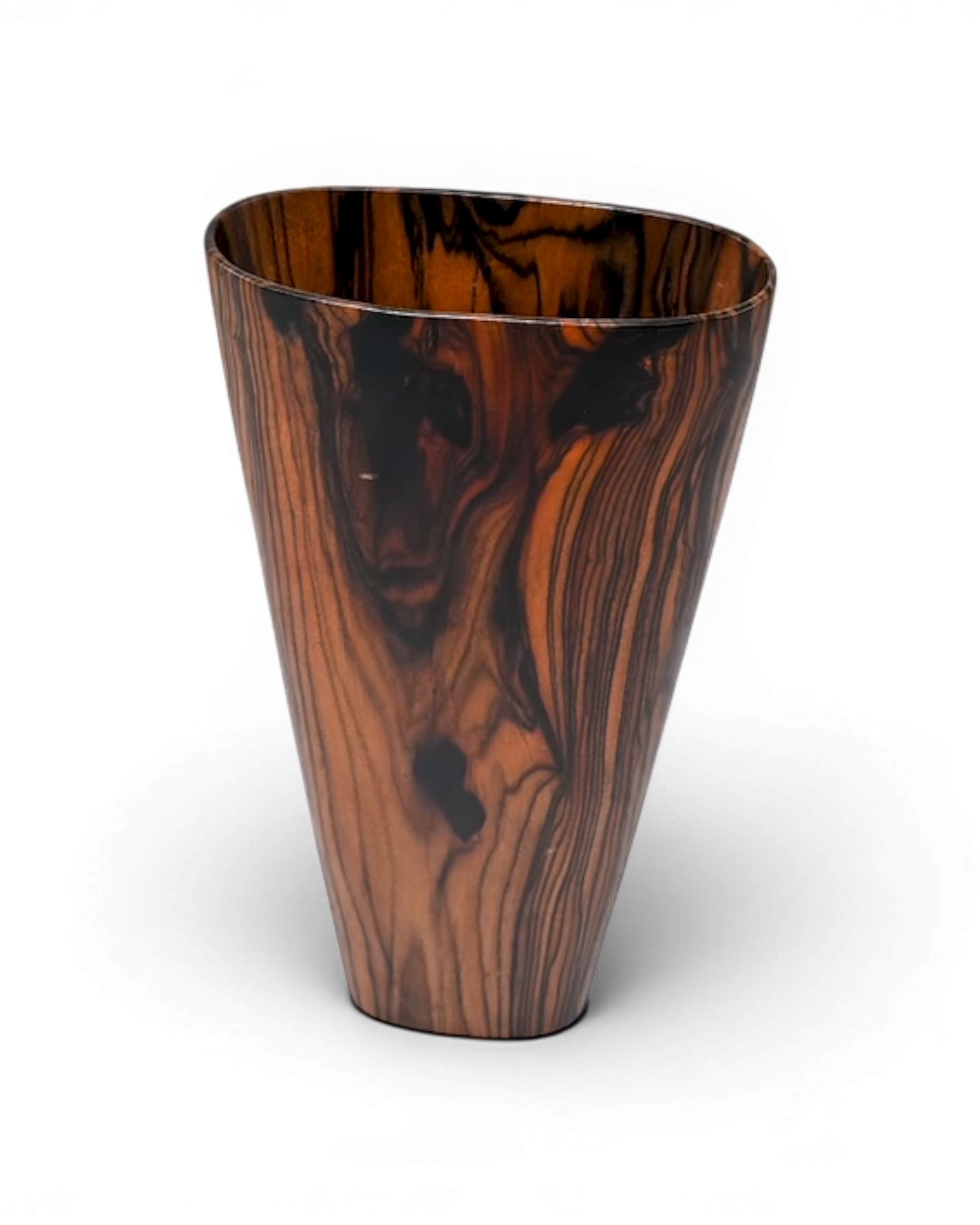 Elsa Tall Vase - Black & Red Ebony - Surround Living - 4