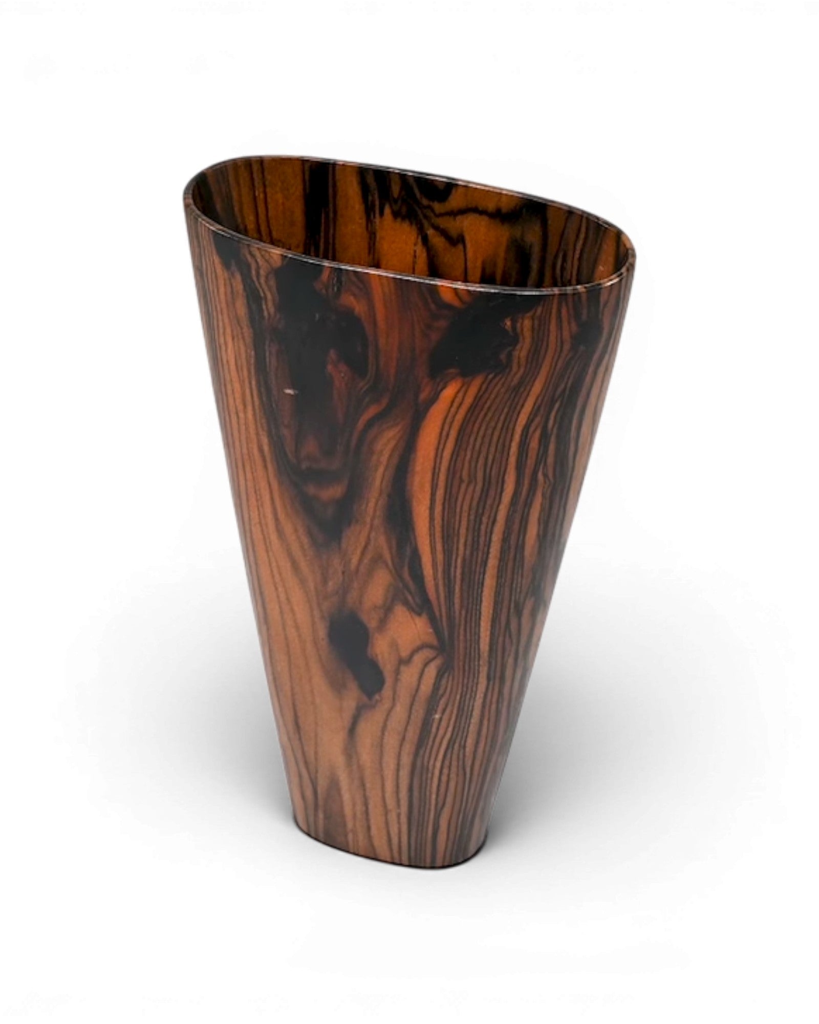 Elsa Tall Vase - Black & Red Ebony - Surround Living - 5