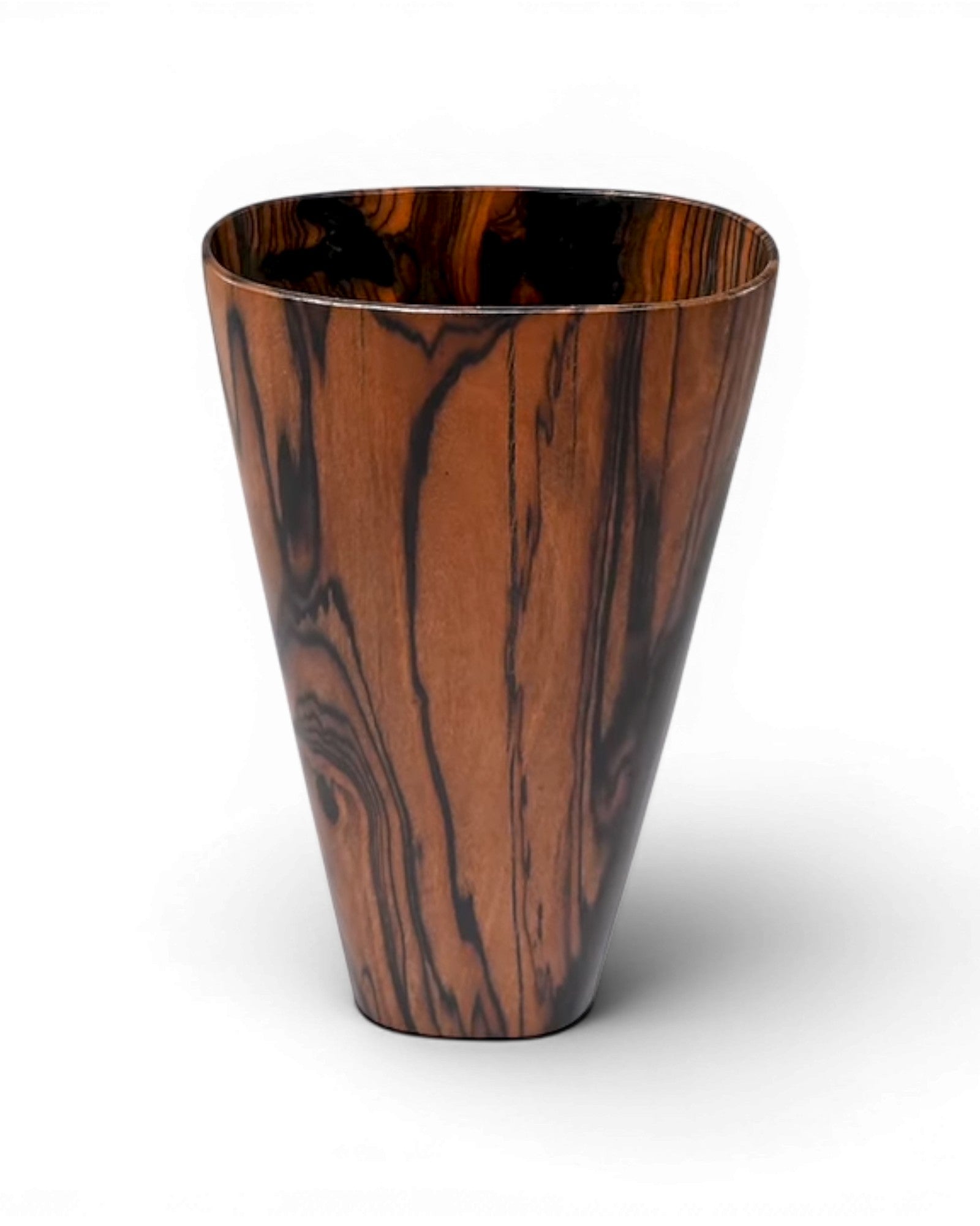 Elsa Tall Vase - Black & Red Ebony - Surround Living - 2