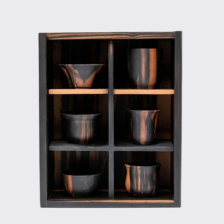 Black and Red Ebony - Sake Ecstasy Set - Surround Living - 7