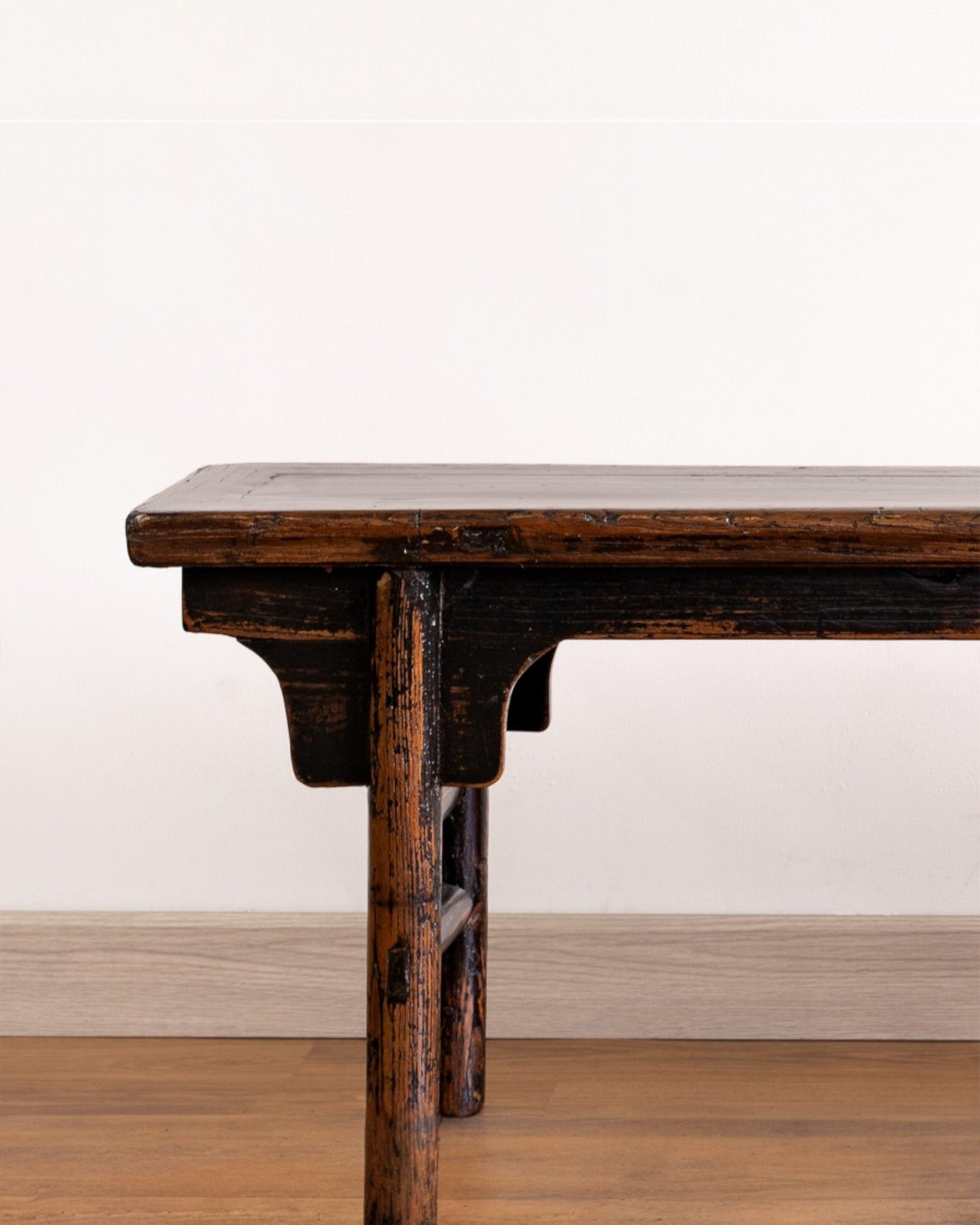 Chinese Antique Elm Long Bench