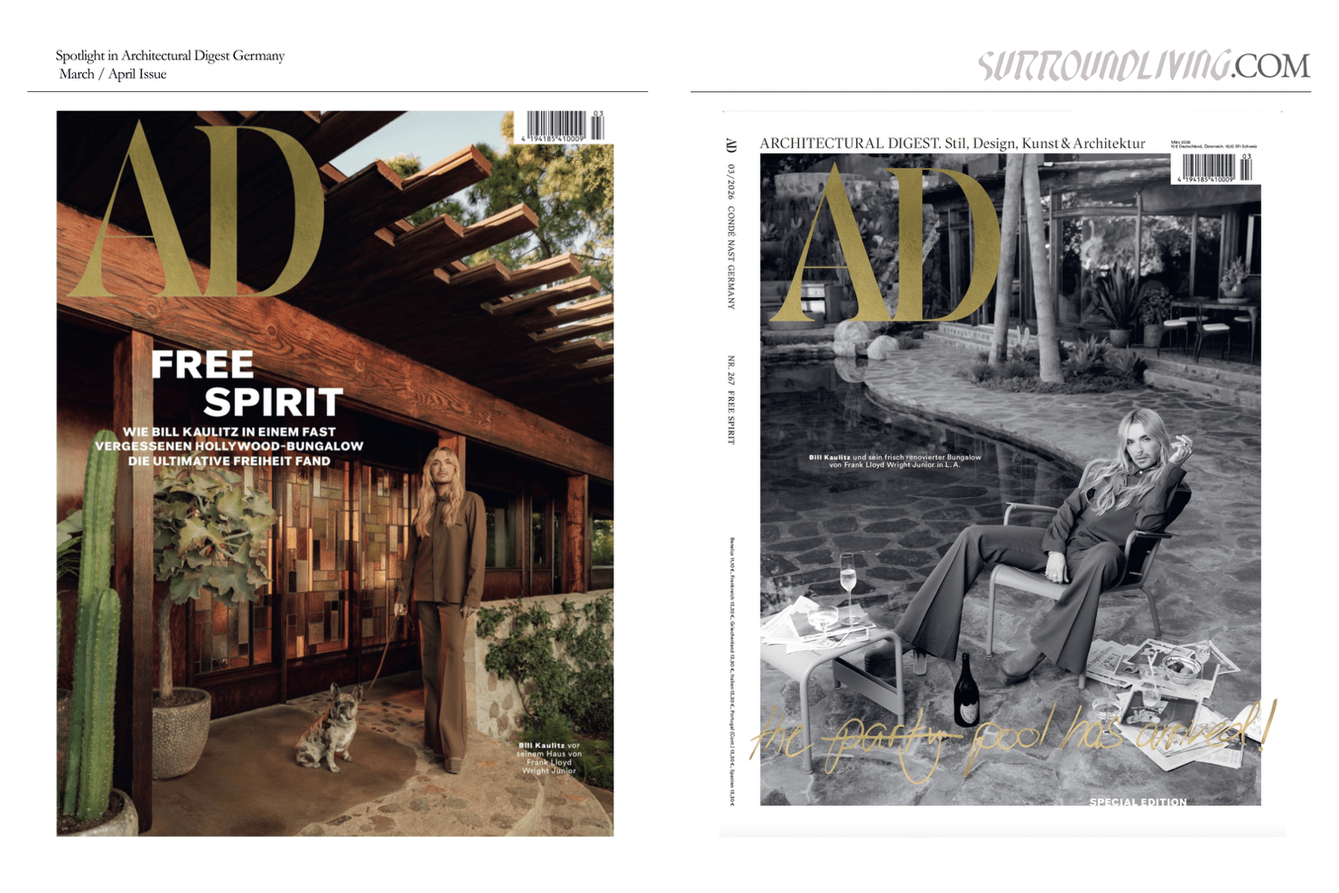 Nature Couture: Surround Living Ebba Chair Feat. in AD Germany - Surround Living