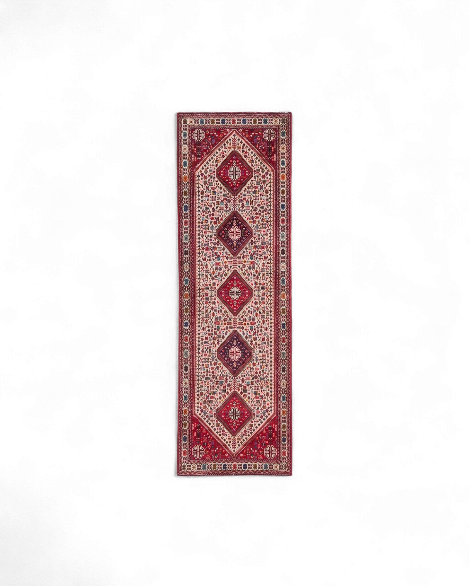 Newly-Made Abadeh Persian Carpet Rug – Iran | 90 x 290cm