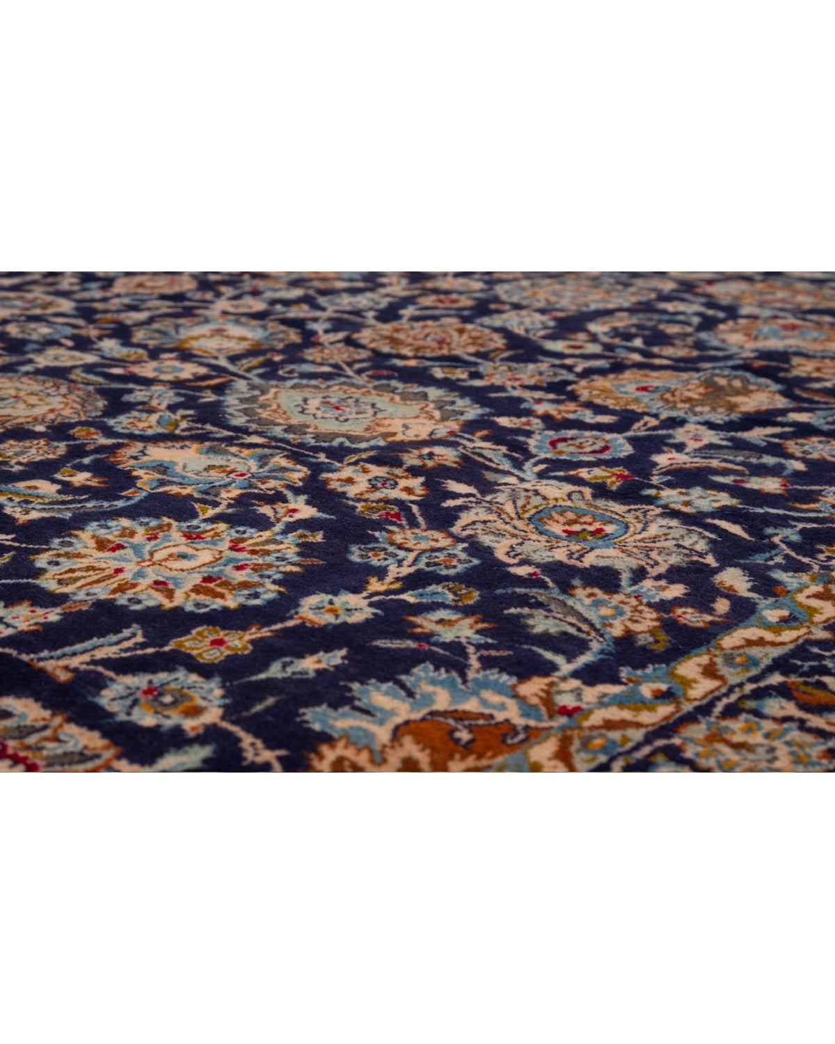 Vintage Manchester Kashan Persian Carpet | 400 x 320 cm - Surround Living - 4