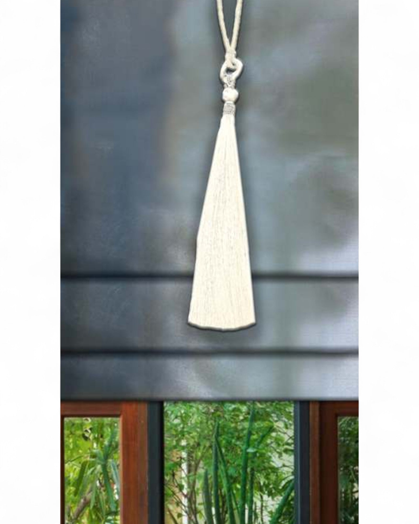 Thai Snow Silk Tassels