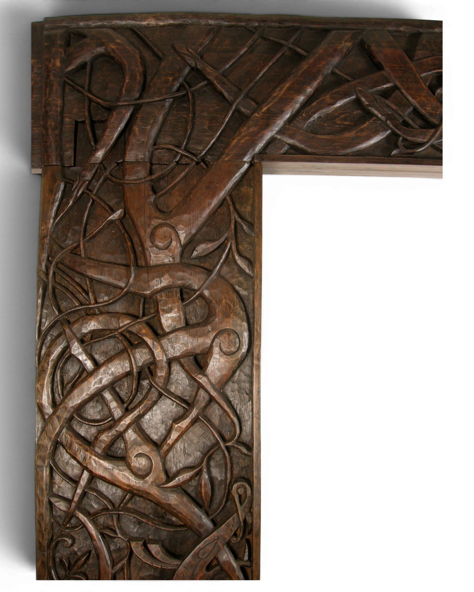 Viking - Style Wooden Door Frame - Surround Living - 4