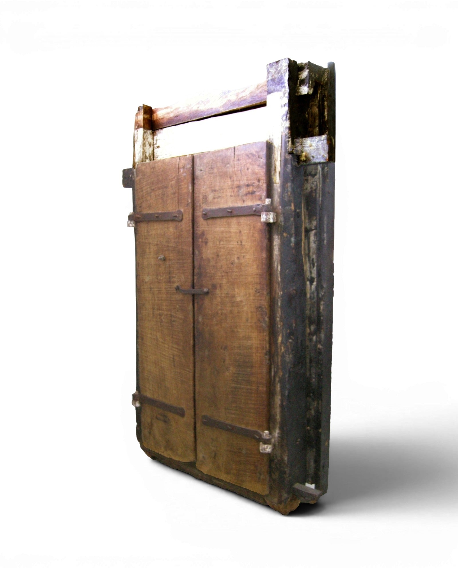 19th Century Chettinad Satin Wood Door - Surround Living - 11
