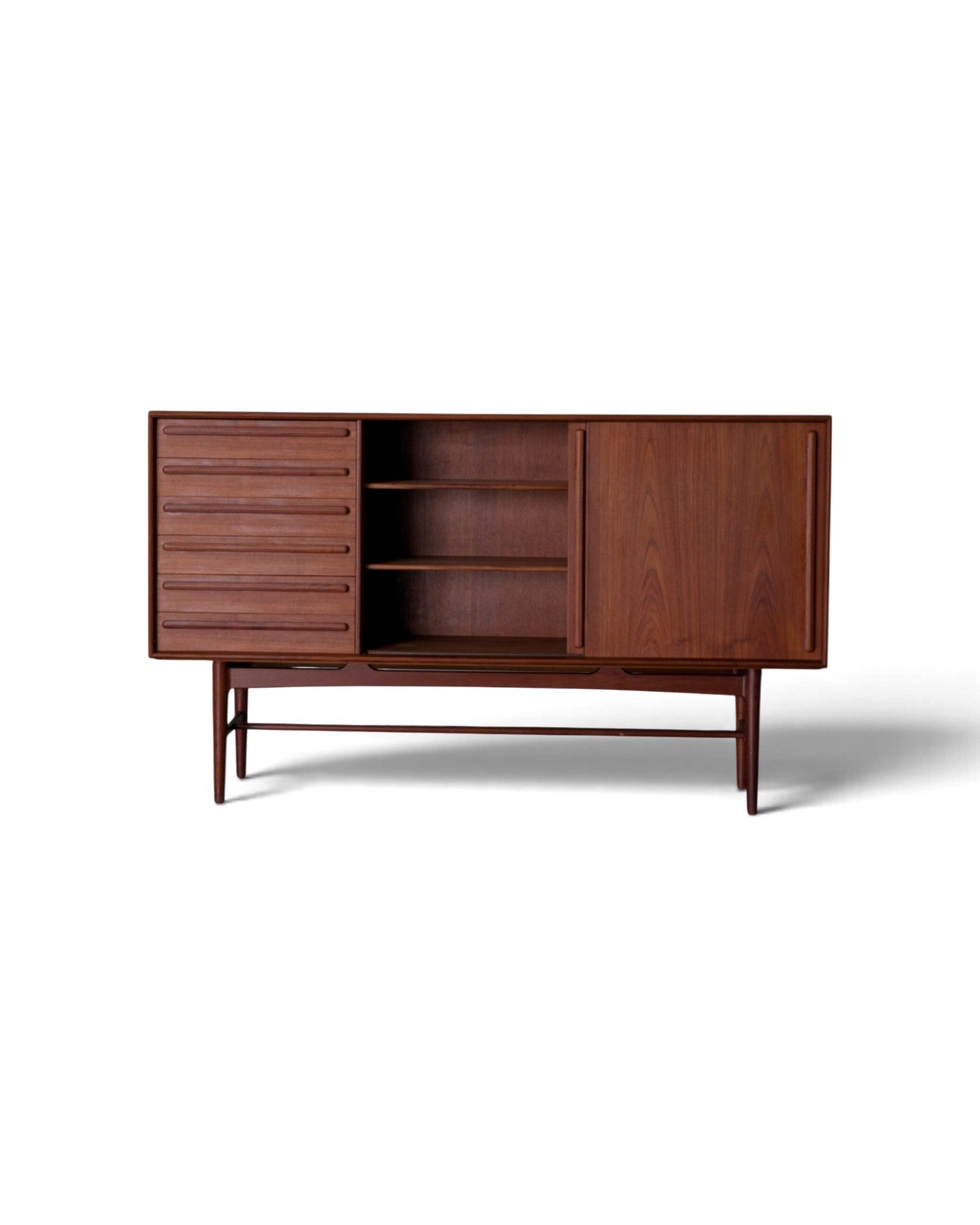 Teak High Sideboard