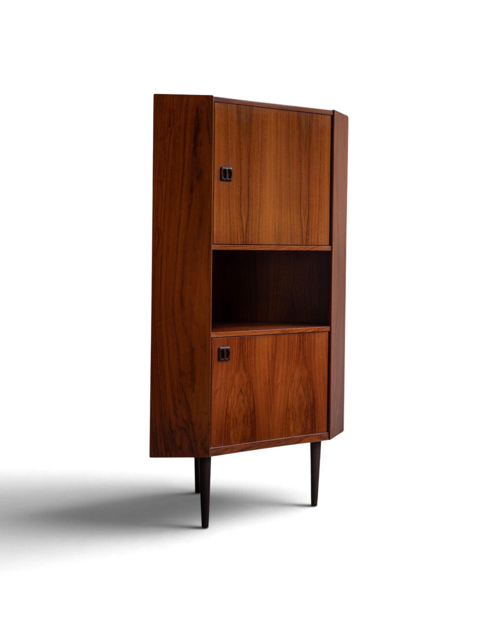 Rosewood Corner Cabinet