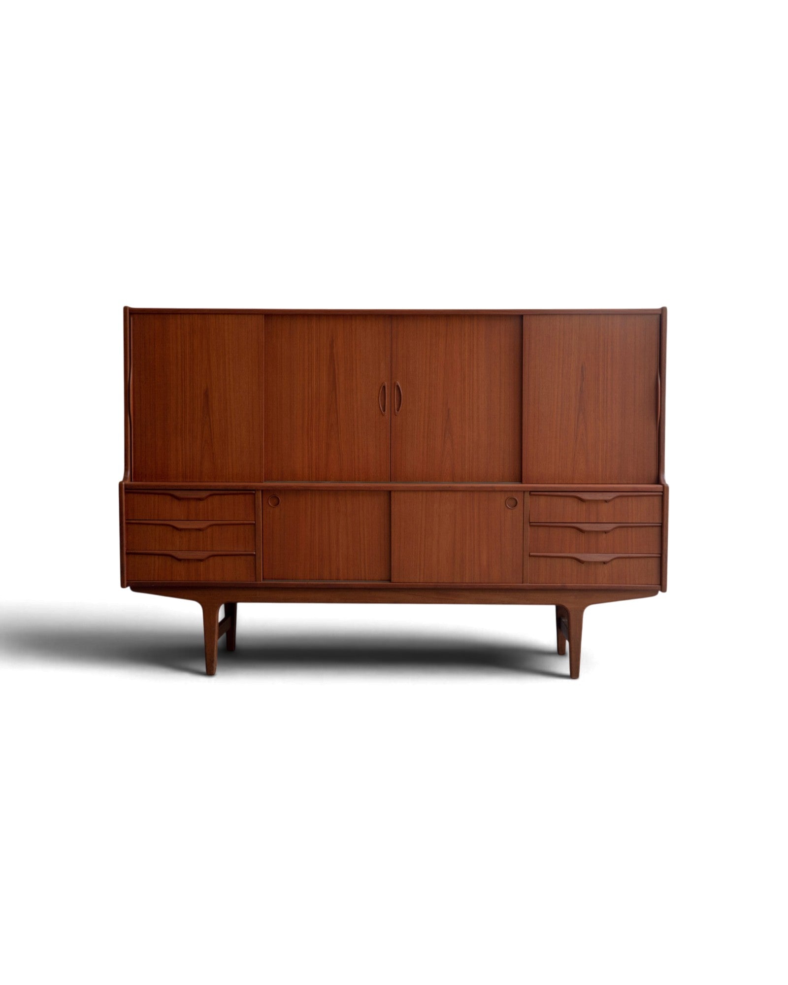 Danish High Sideboard in Teak