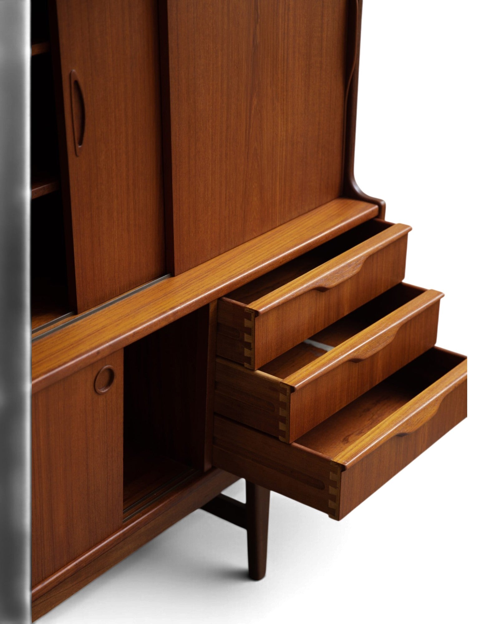 Danish High Sideboard in Teak