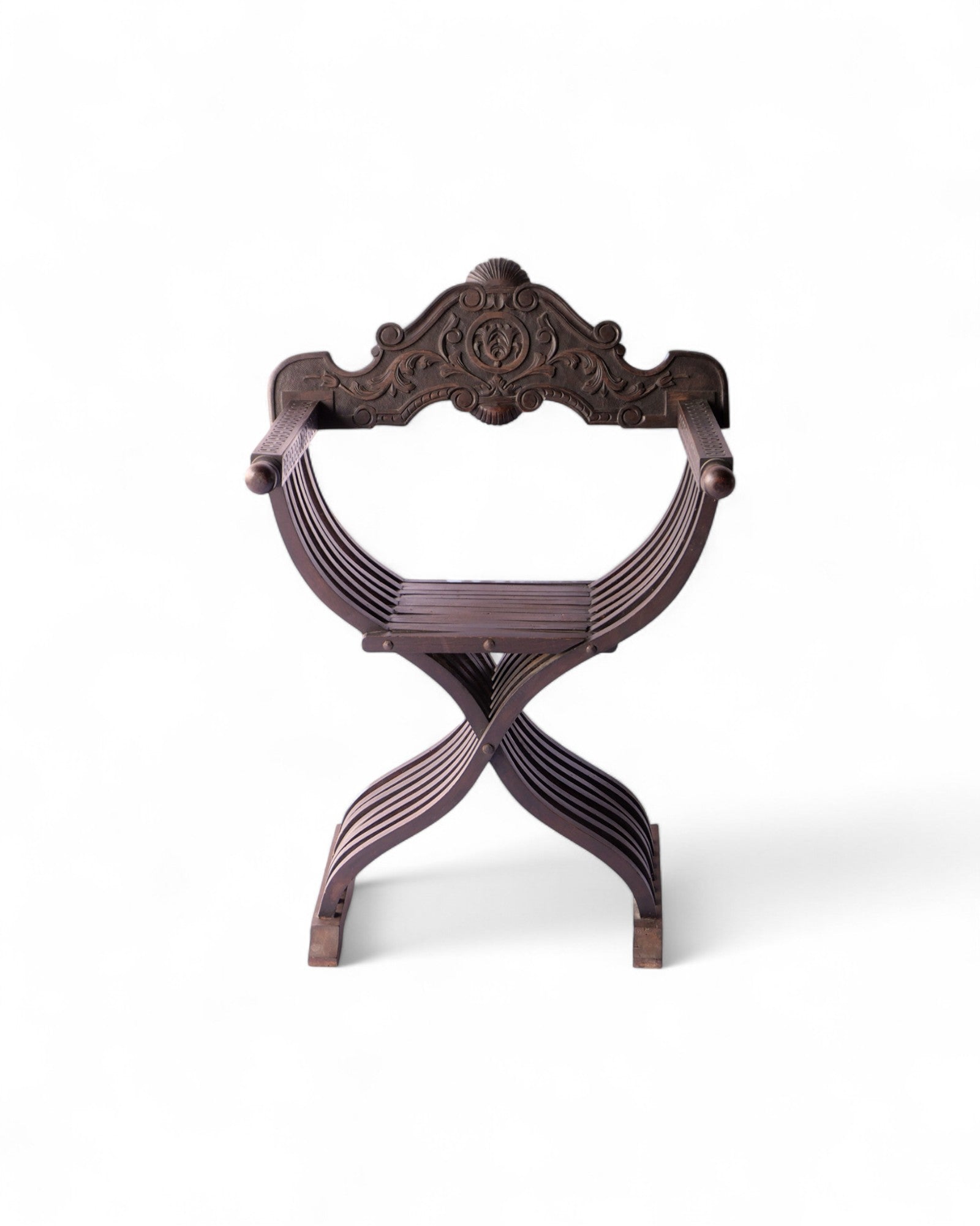 Renaissance Revival Savonarola Armchair