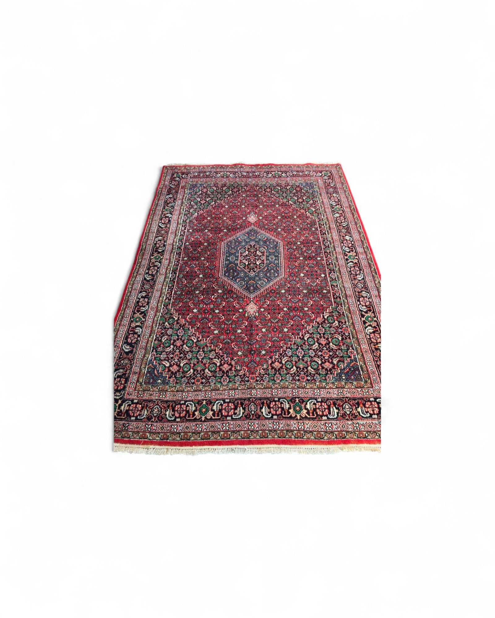 Persian-Style Medallion Wool Rug – India | 180 x 250 cm