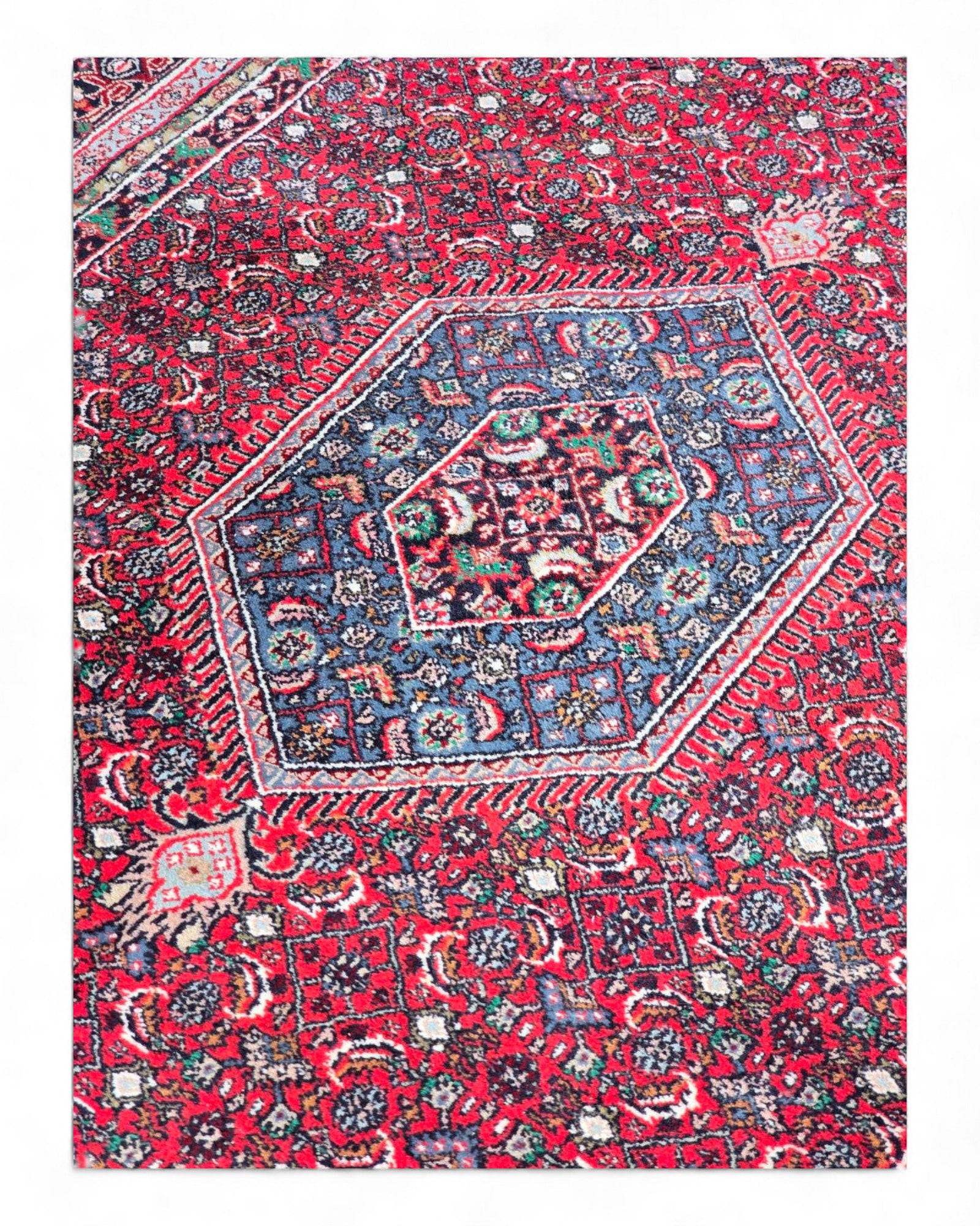 Persian-Style Medallion Wool Rug, India | 180 x 250 cm