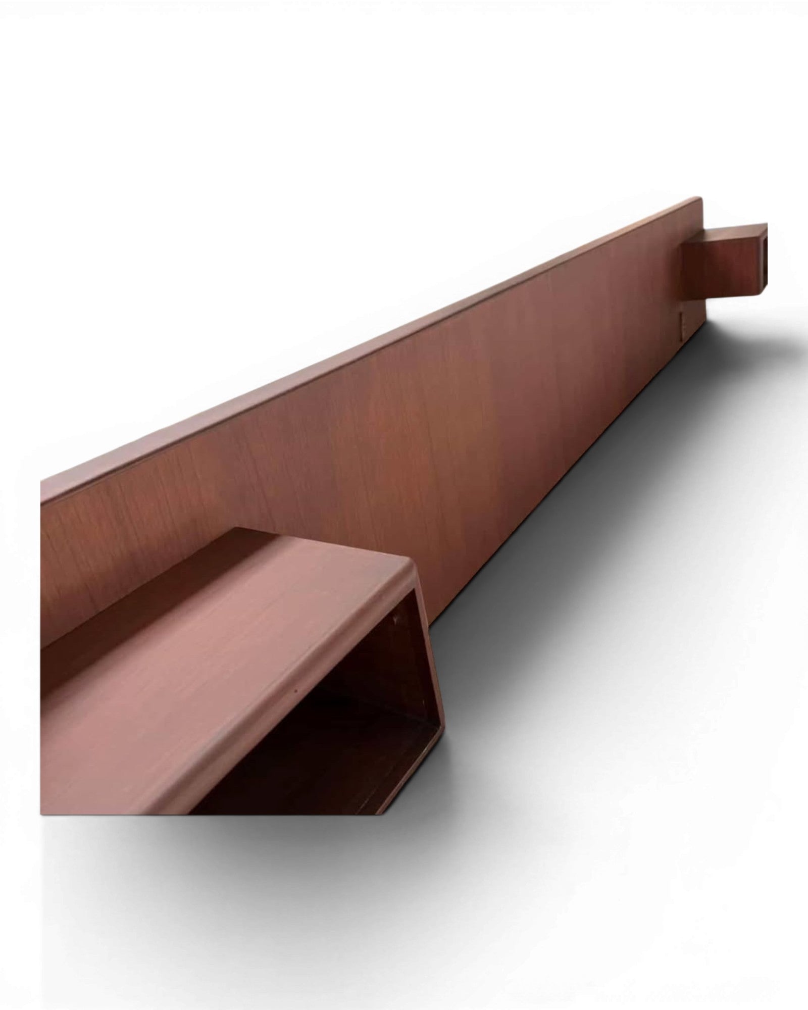 Danish Modern Teak King Size Bed