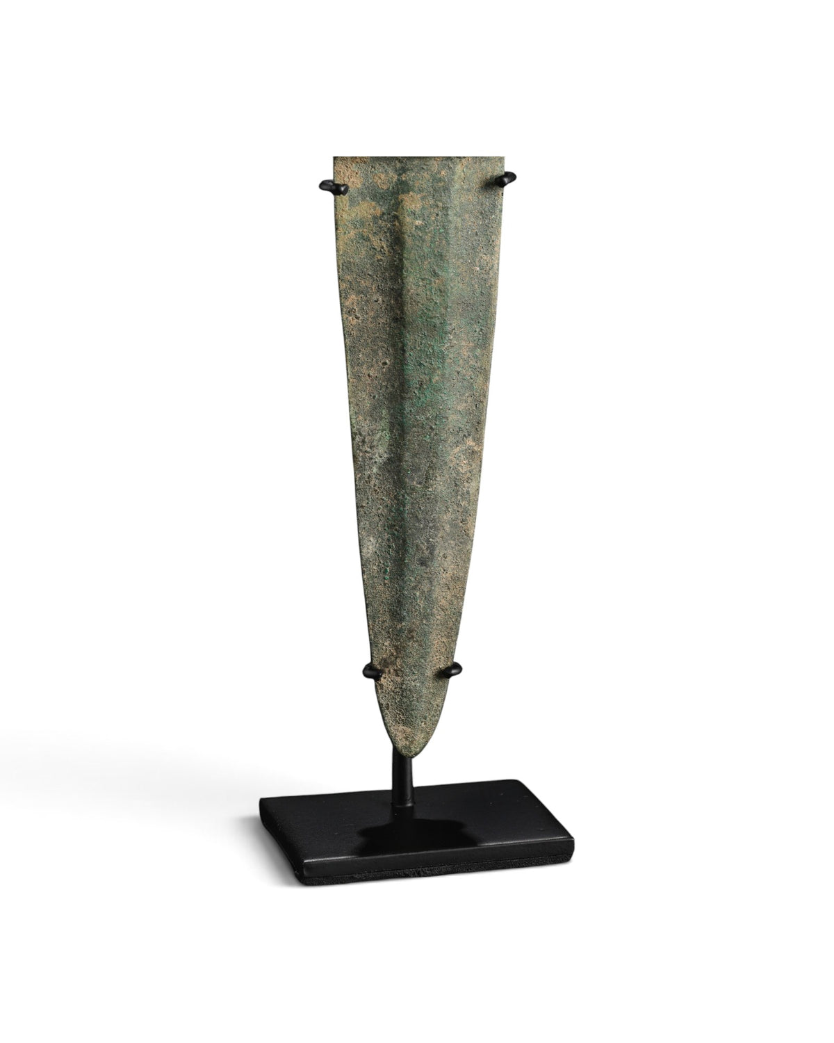 Ancient Luristan Bronze Dagger with Goat Head Handle