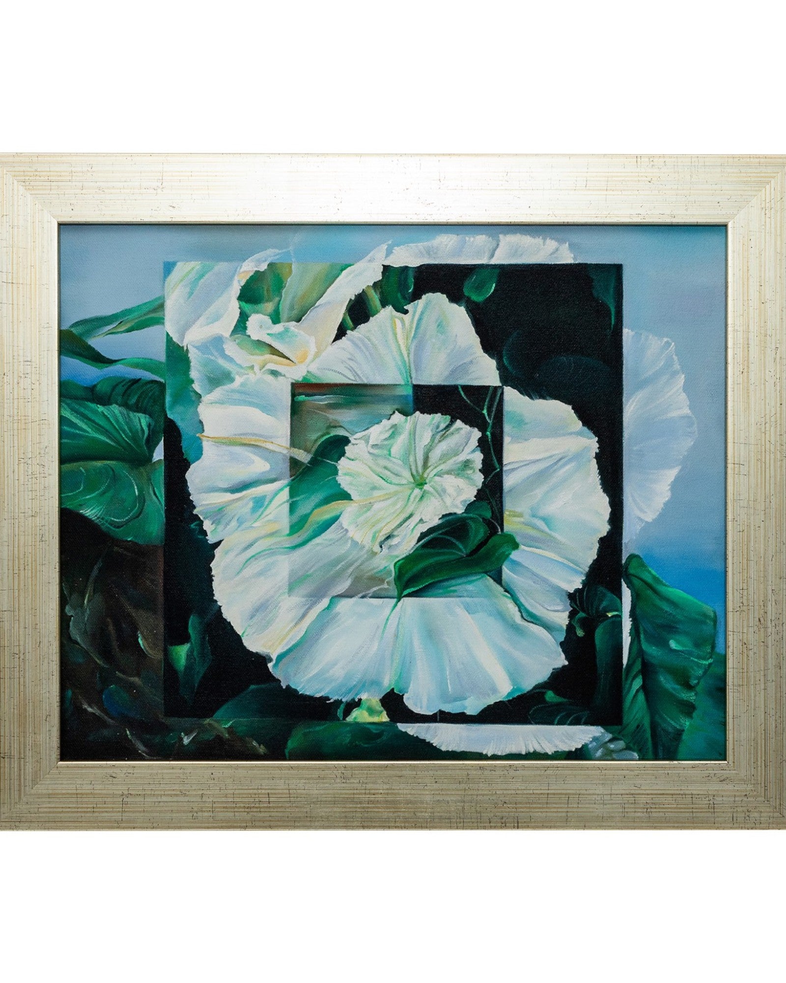 Moonflowers - [Framed]