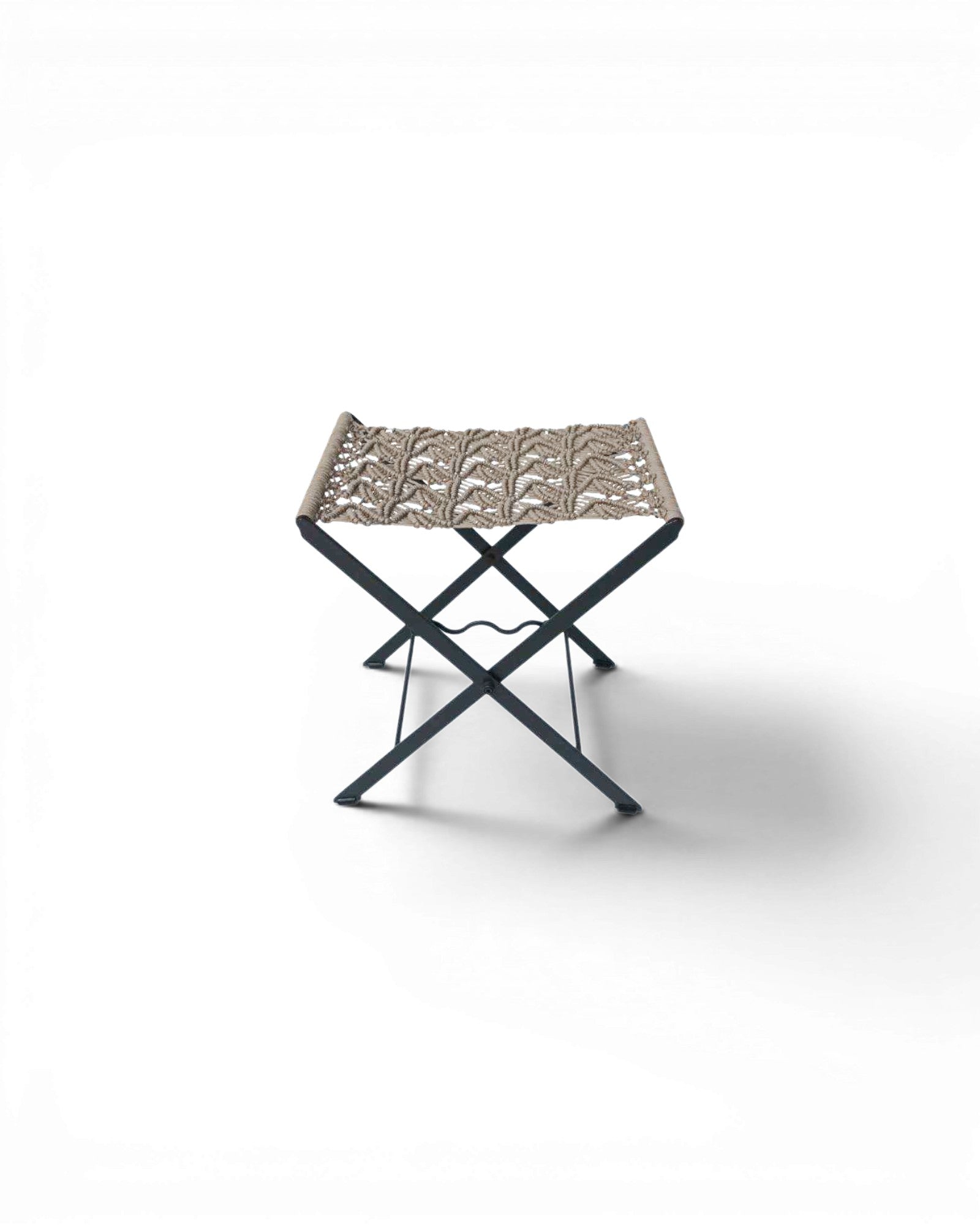 East 4 Stool - Grey Rope - Surround Living - 1