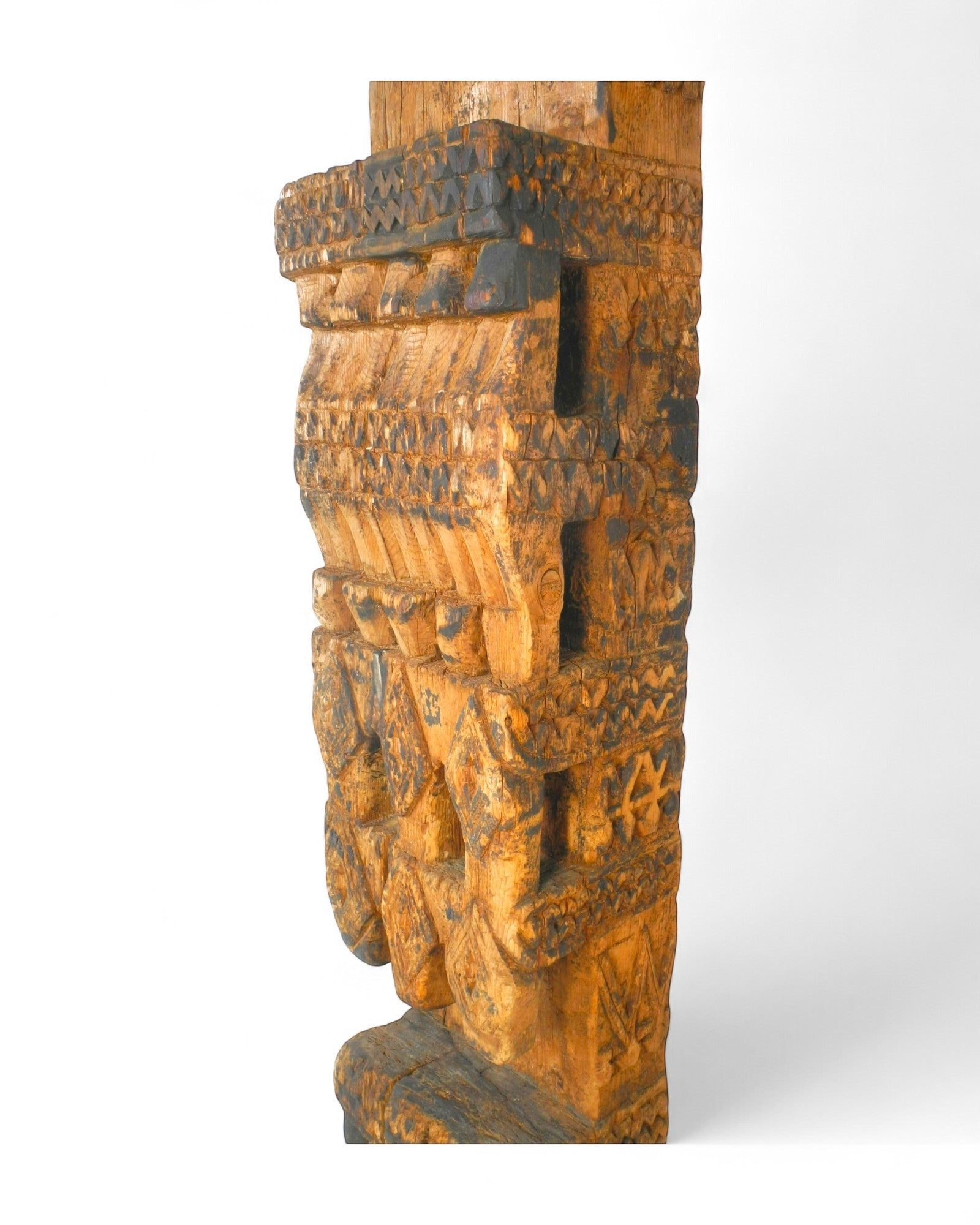 Nuristan Architectural Cedar Columns - Set of 5