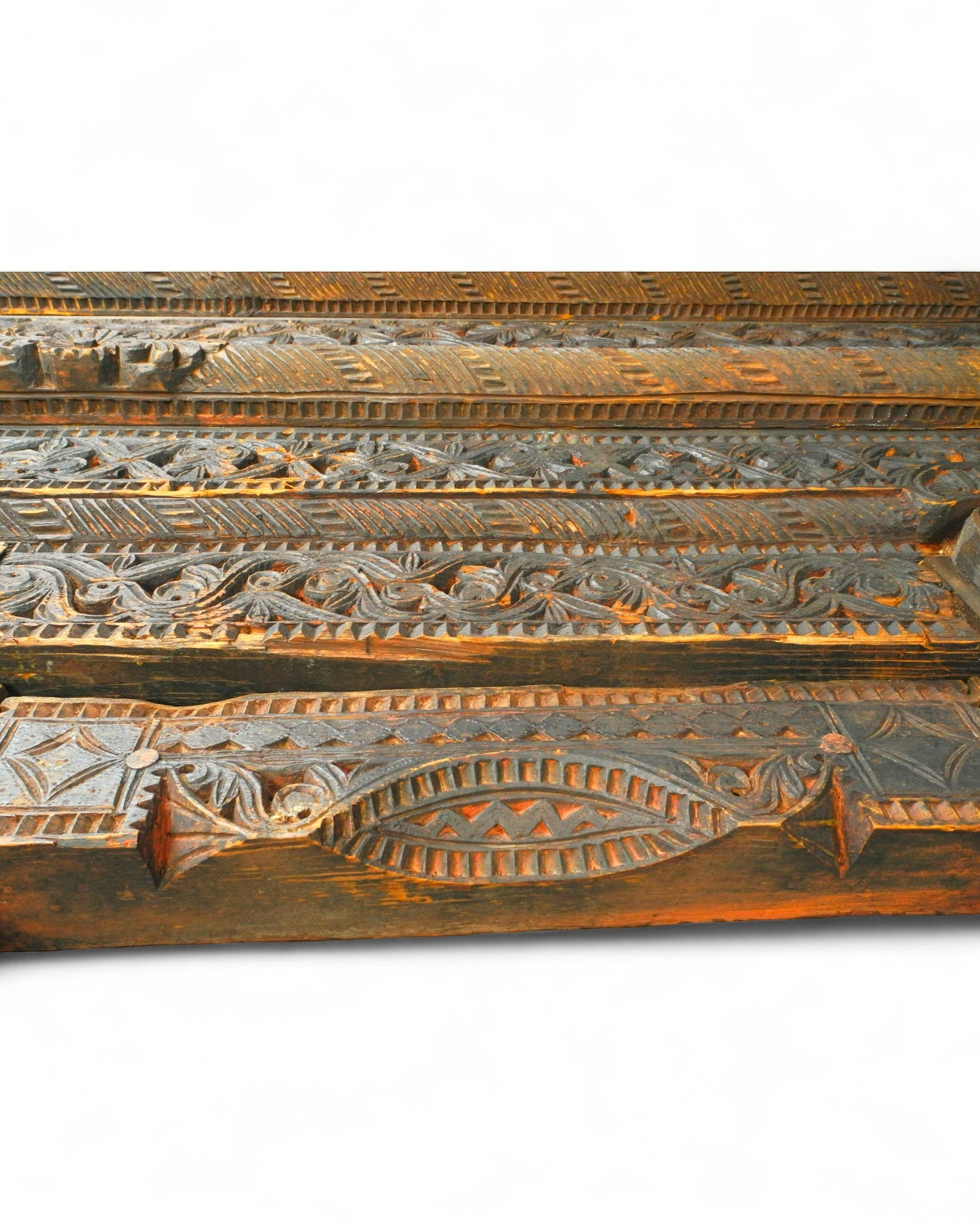 Carved Cedar Door By Master Carpenter Mohammad Jan — Swat Valley