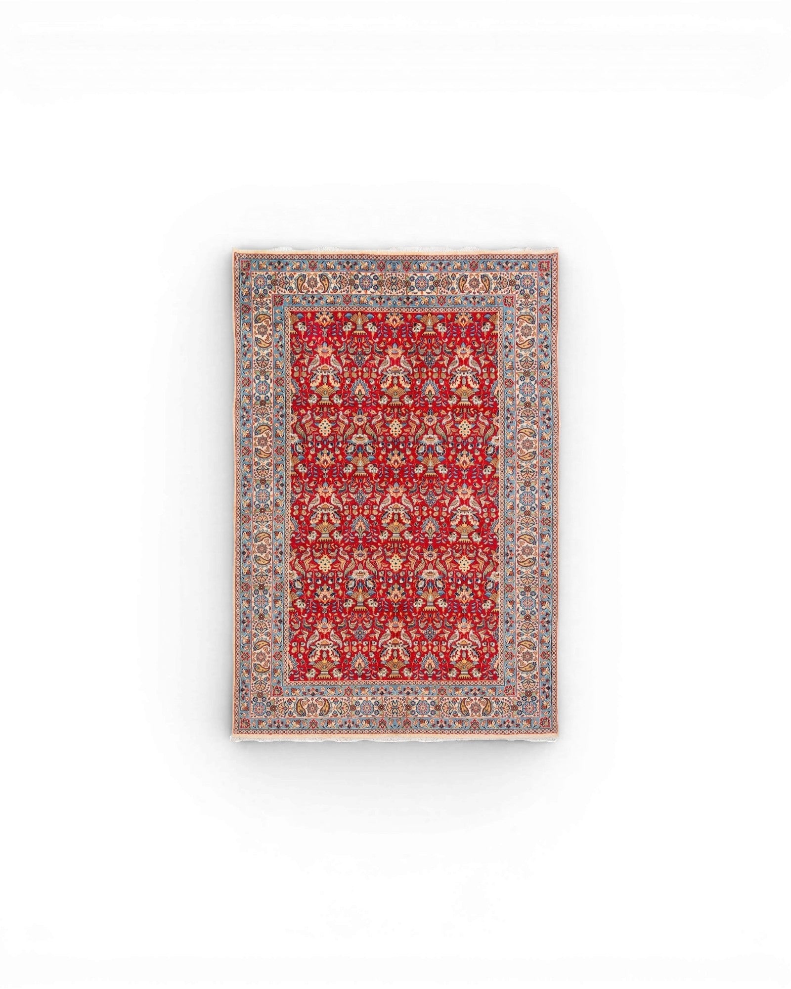 Vintage Persian Carpet.Rare Bird of Paradise l 290 x 185 cm. - Surround Living - 1