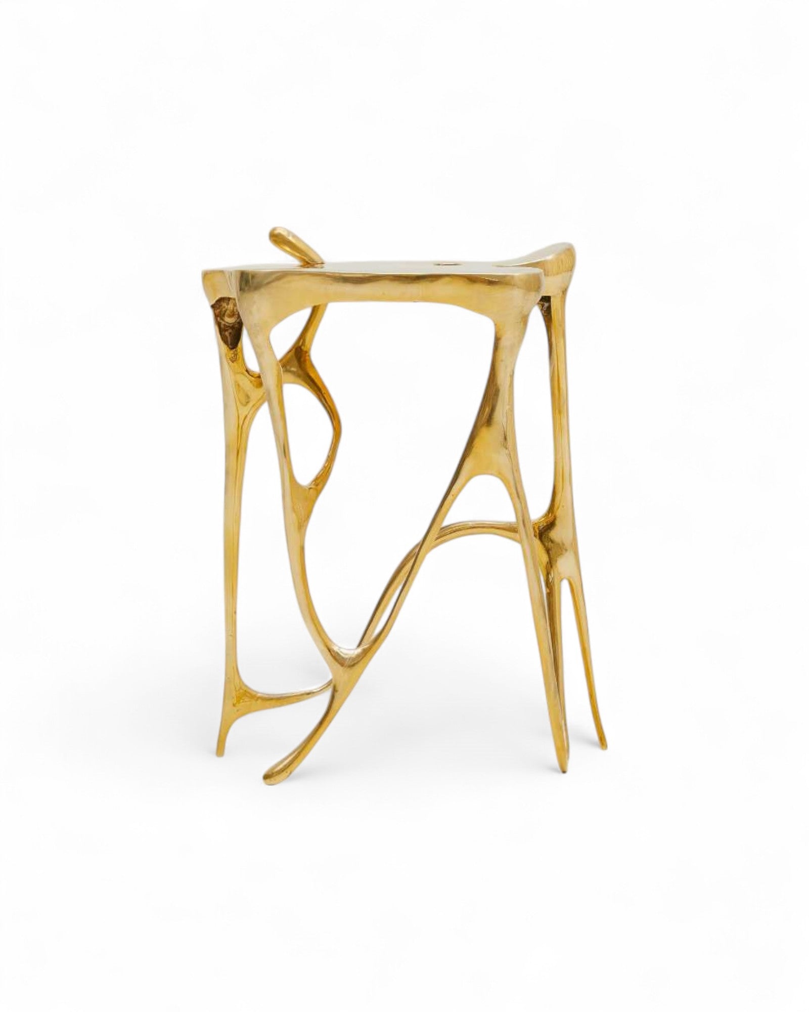 Ink Side Table - Polished Brass