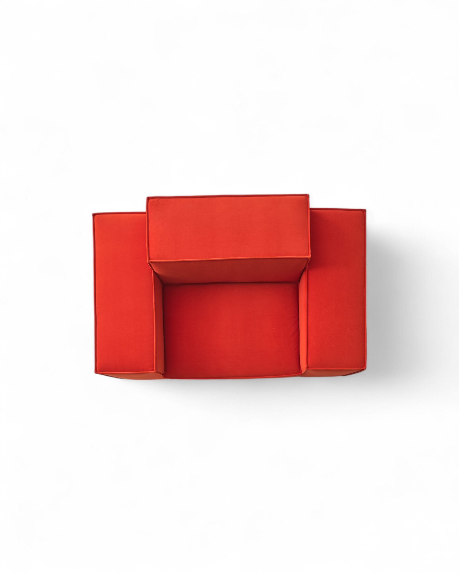 SUNTUR x Vertier But Also Armchair With a Set of Pillows - Orange
