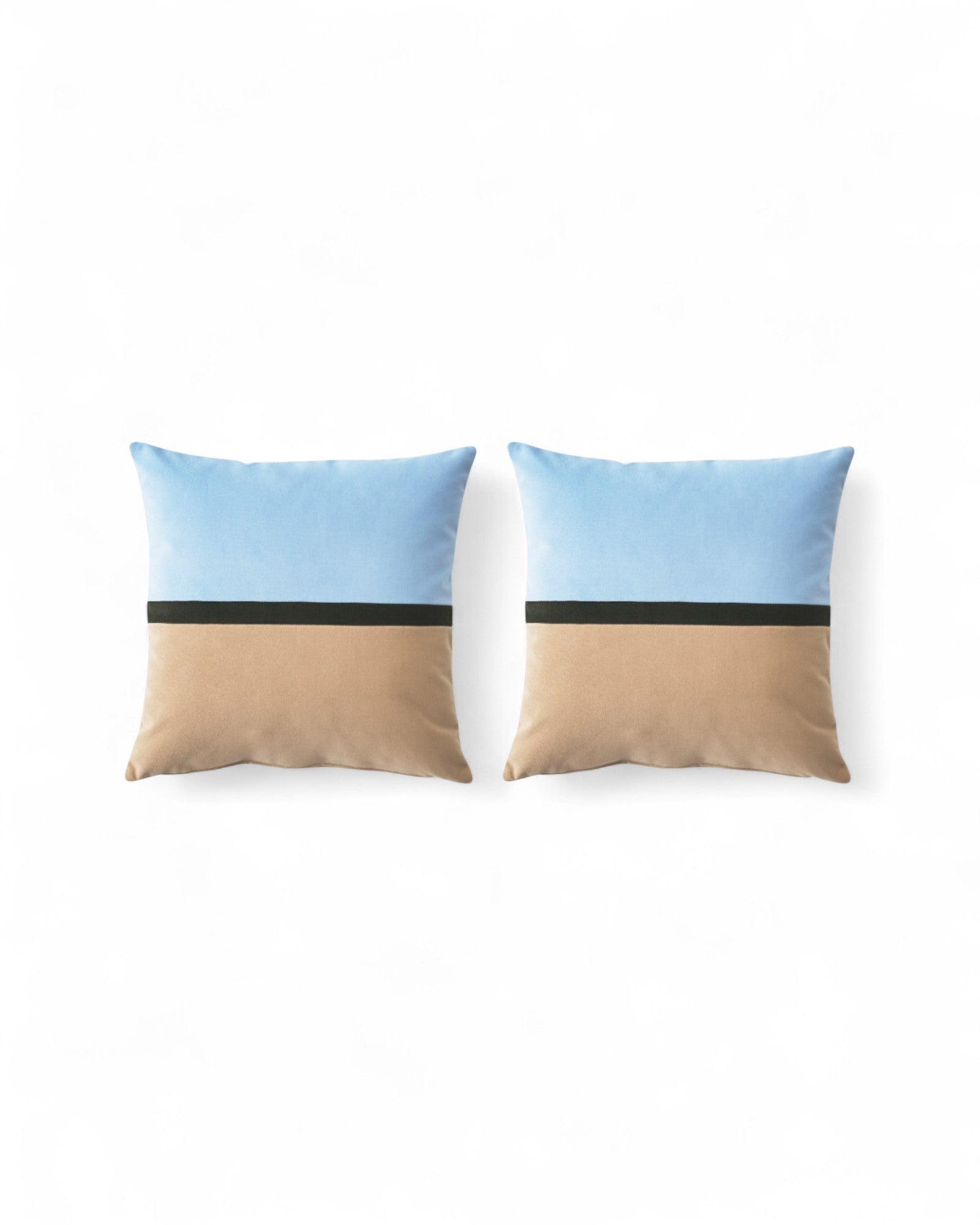 SUNTUR x Vertier Instead of You Cushions, Parsley & Early Grey - Set of 2