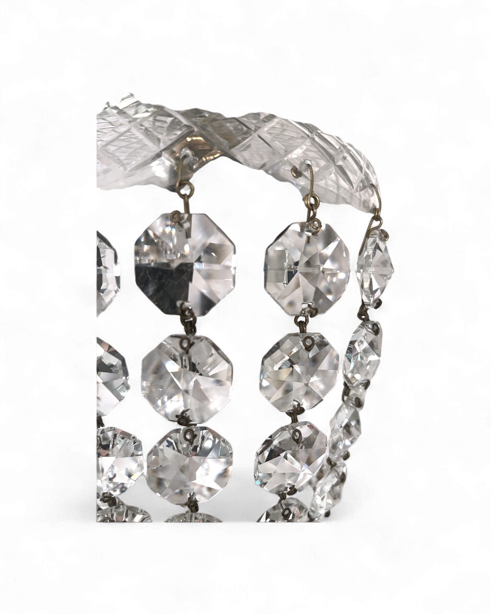 Vintage Kristallboll “Crystal Ball” Pendant Light