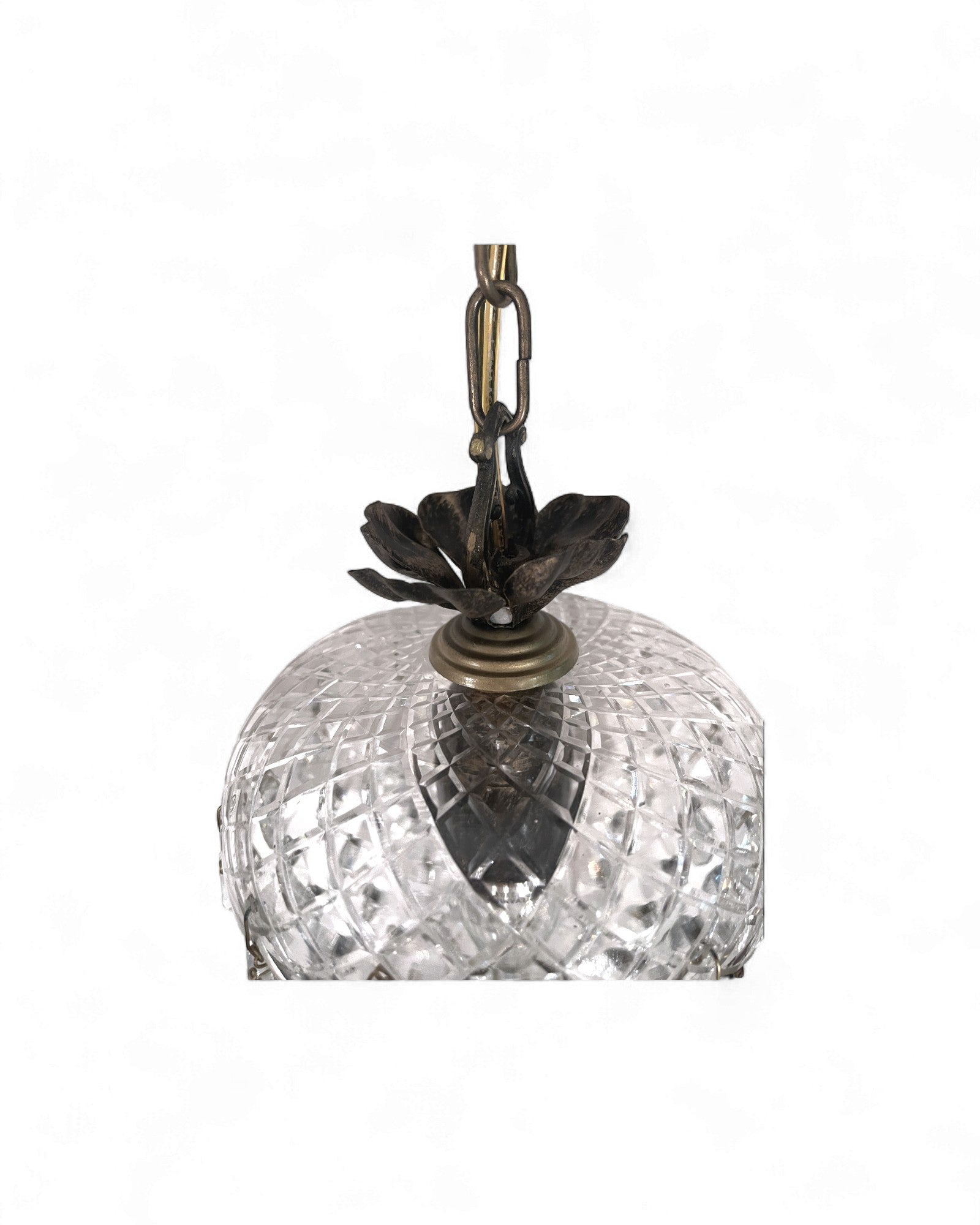 Vintage Kristallboll “Crystal Ball” Pendant Light
