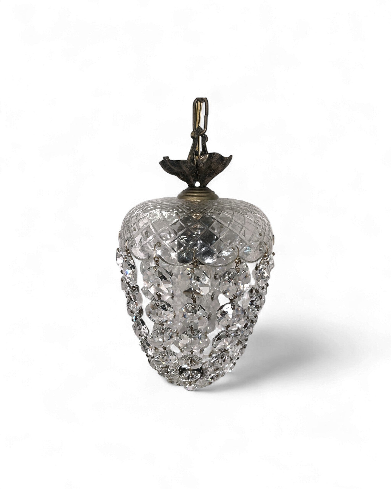 Vintage Kristallboll “Crystal Ball” Pendant Light