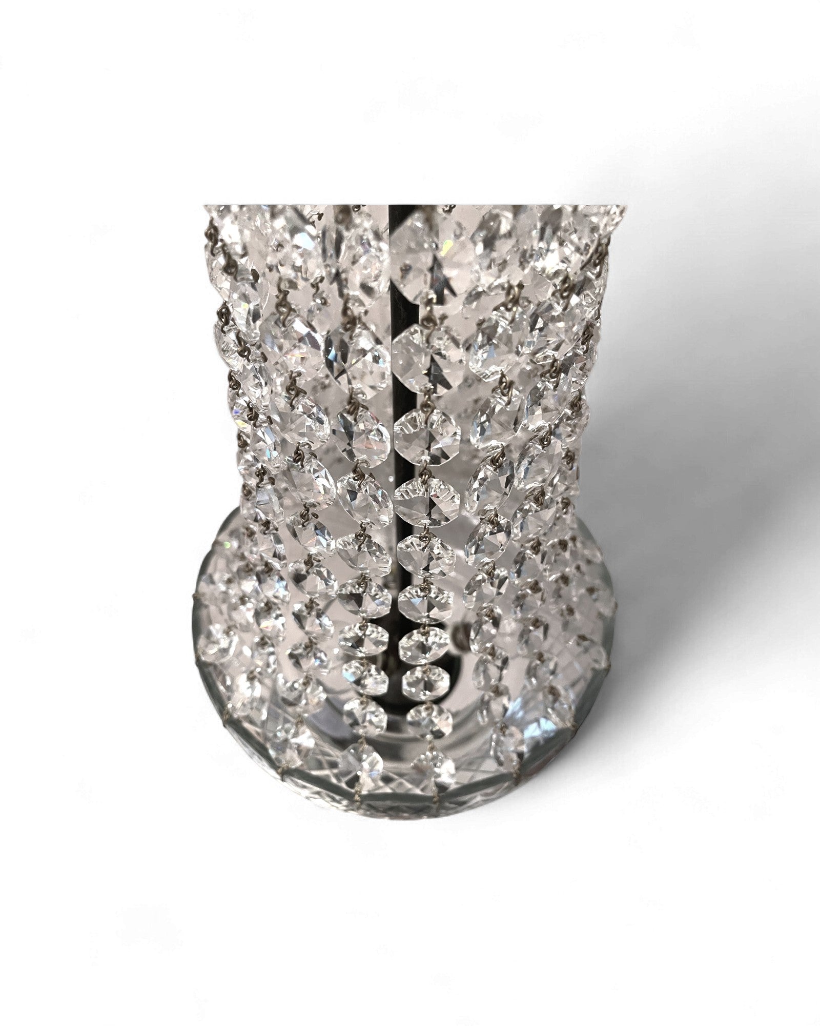 Empire-Style Crystal “Tent and Bag” Chandelier