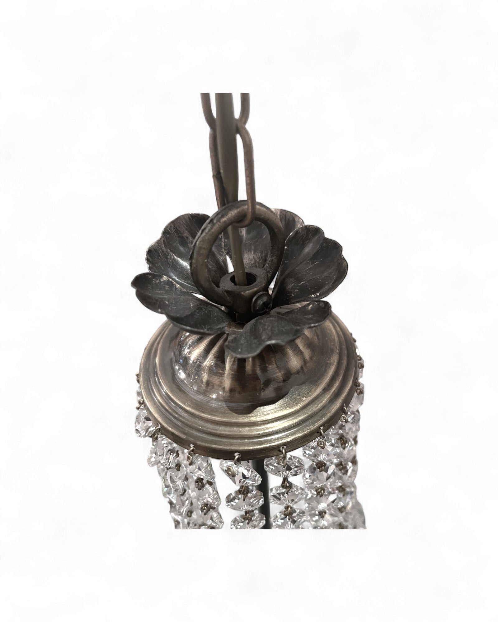 Empire-Style Crystal “Tent and Bag” Chandelier