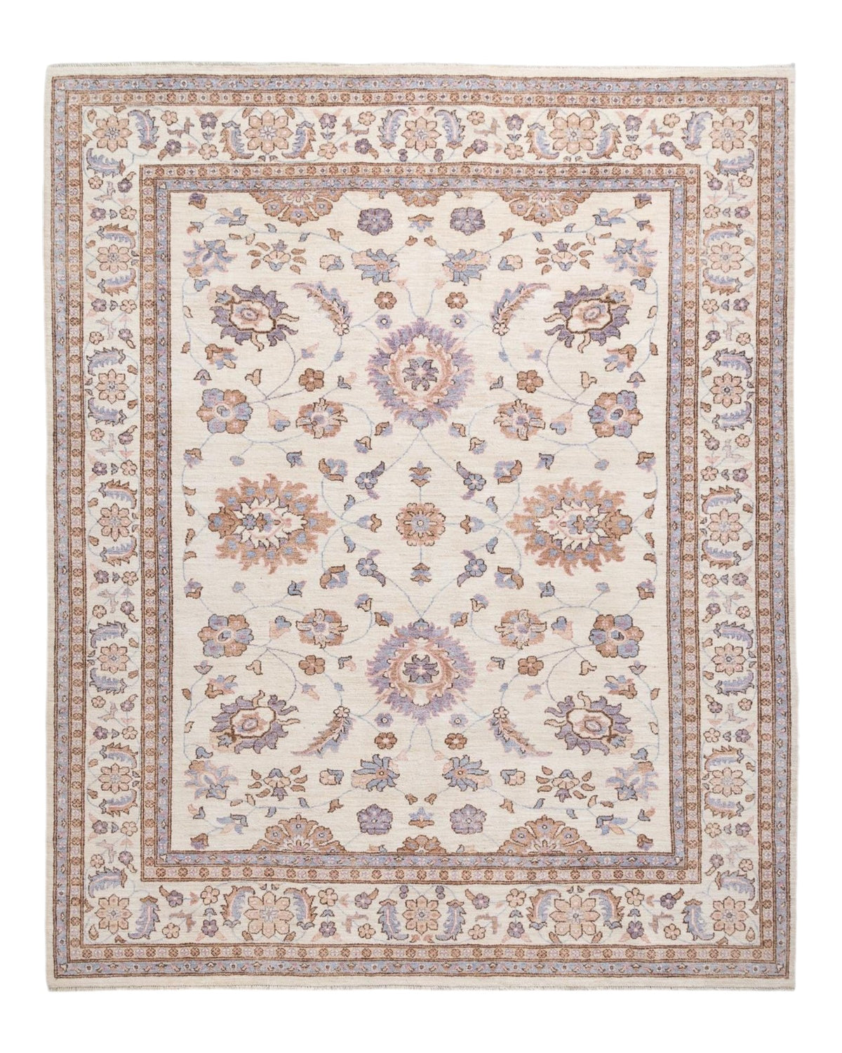 Persian-Style Floral Medallion Rug l 300 x 249 cm