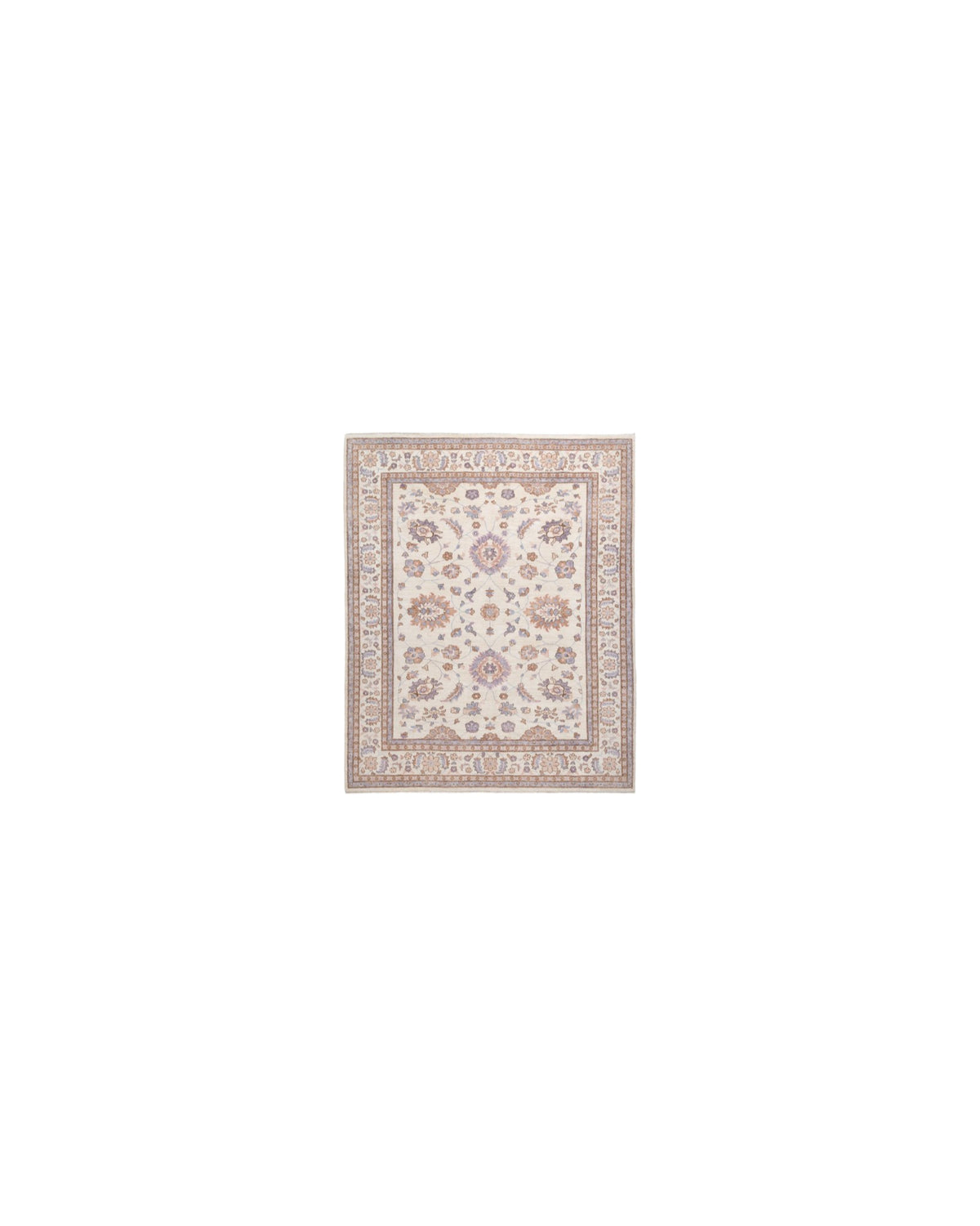 Persian-Style Floral Medallion Rug l 300 x 249 cm
