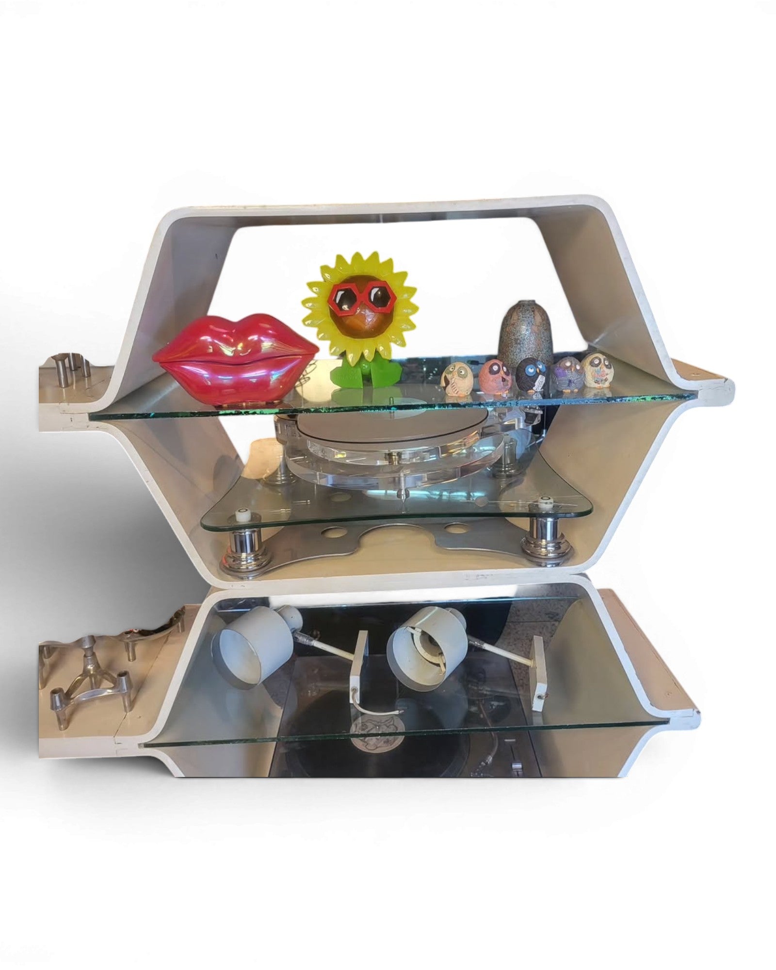Honeycomb Modular Shelving by Bill Curry for Heller
