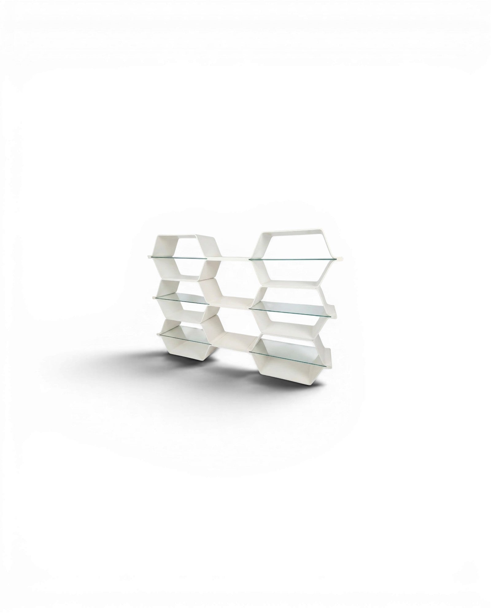 Honeycomb Modular Shelving by Bill Curry for Heller