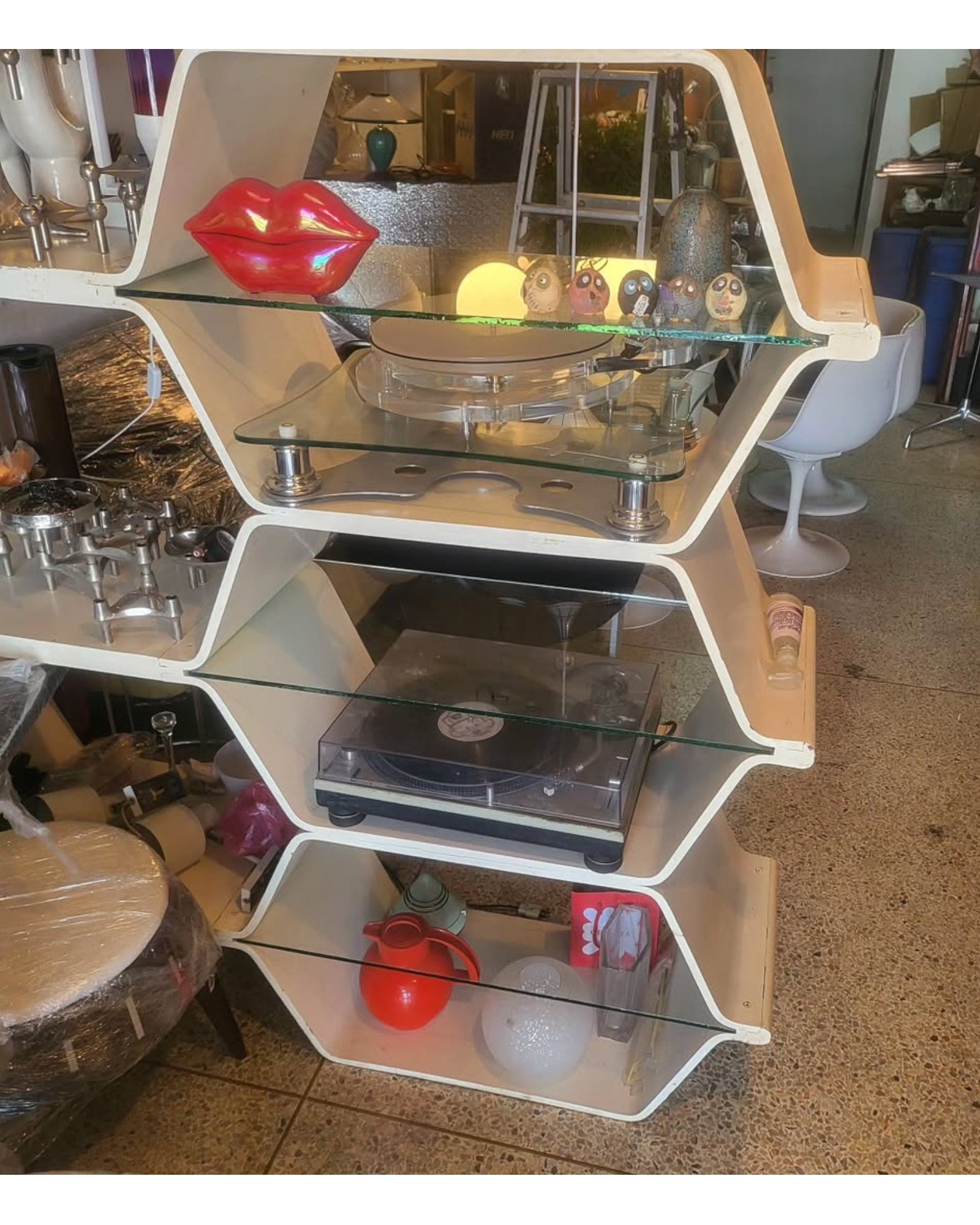 Honeycomb Modular Shelving by Bill Curry for Heller