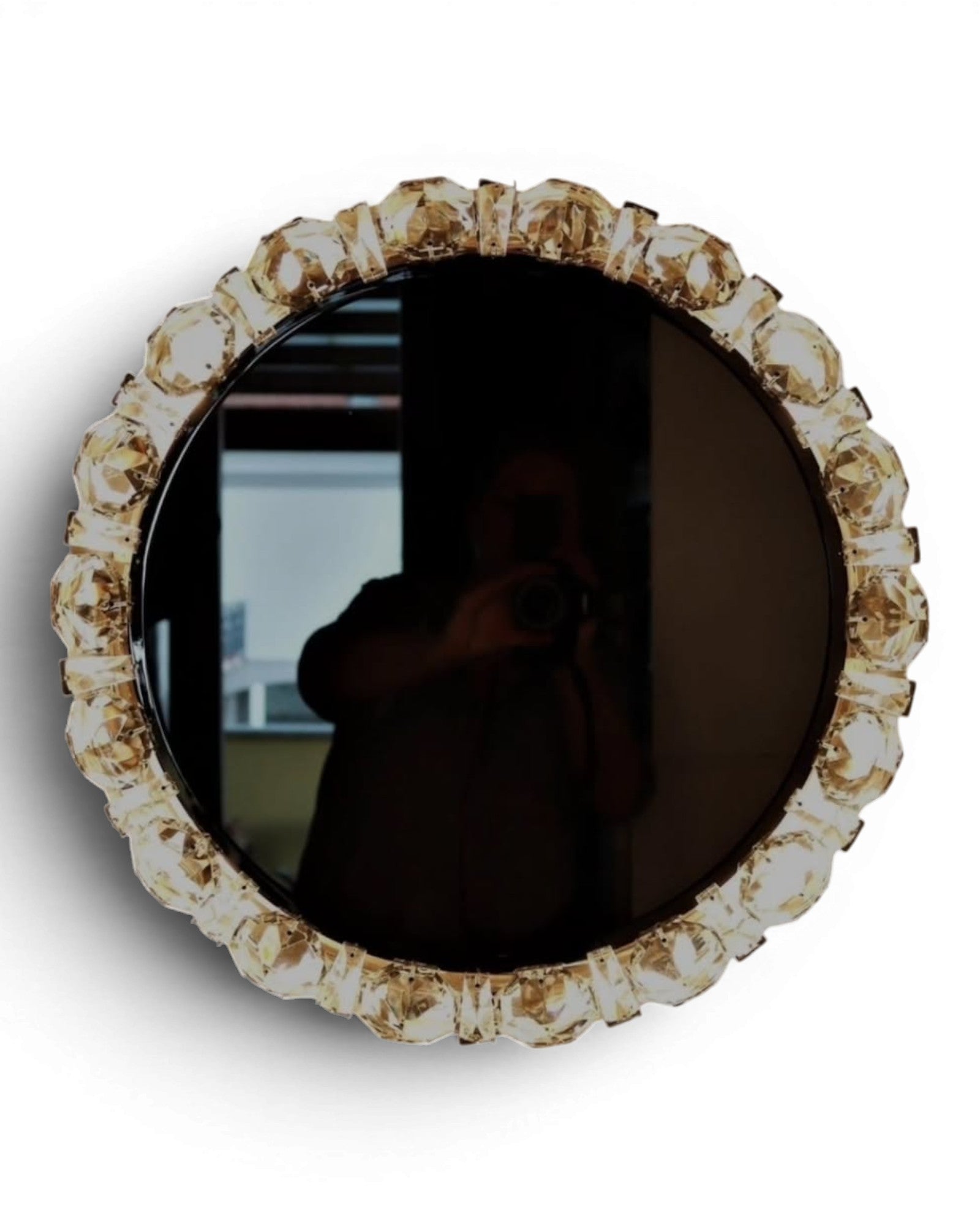 Vintage Bakalowits Backlit Wall Mirror