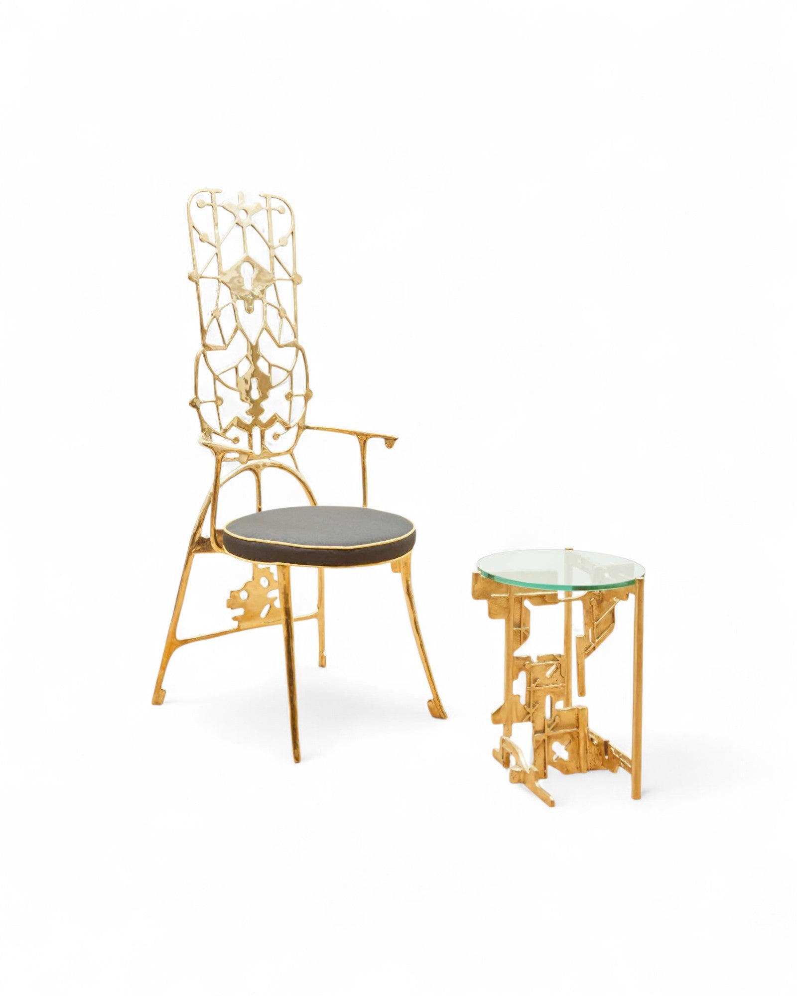Golden Key Highback Chair