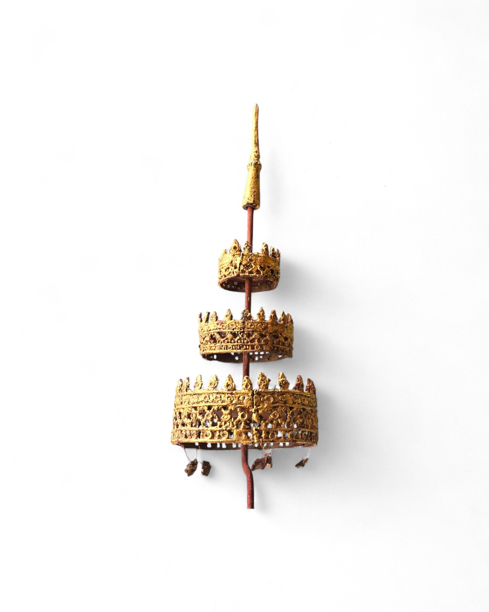 Ancient Gilded Royal Parasol