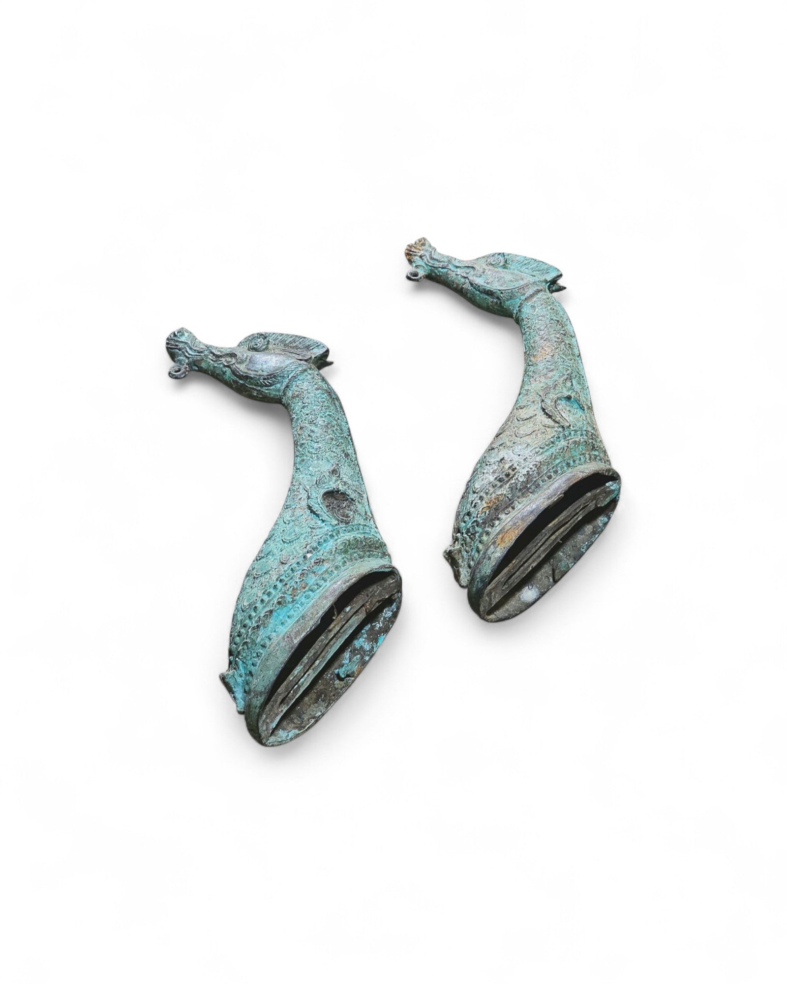 Bronze Suphannahong Neck Finials for Hanging Temple Bells