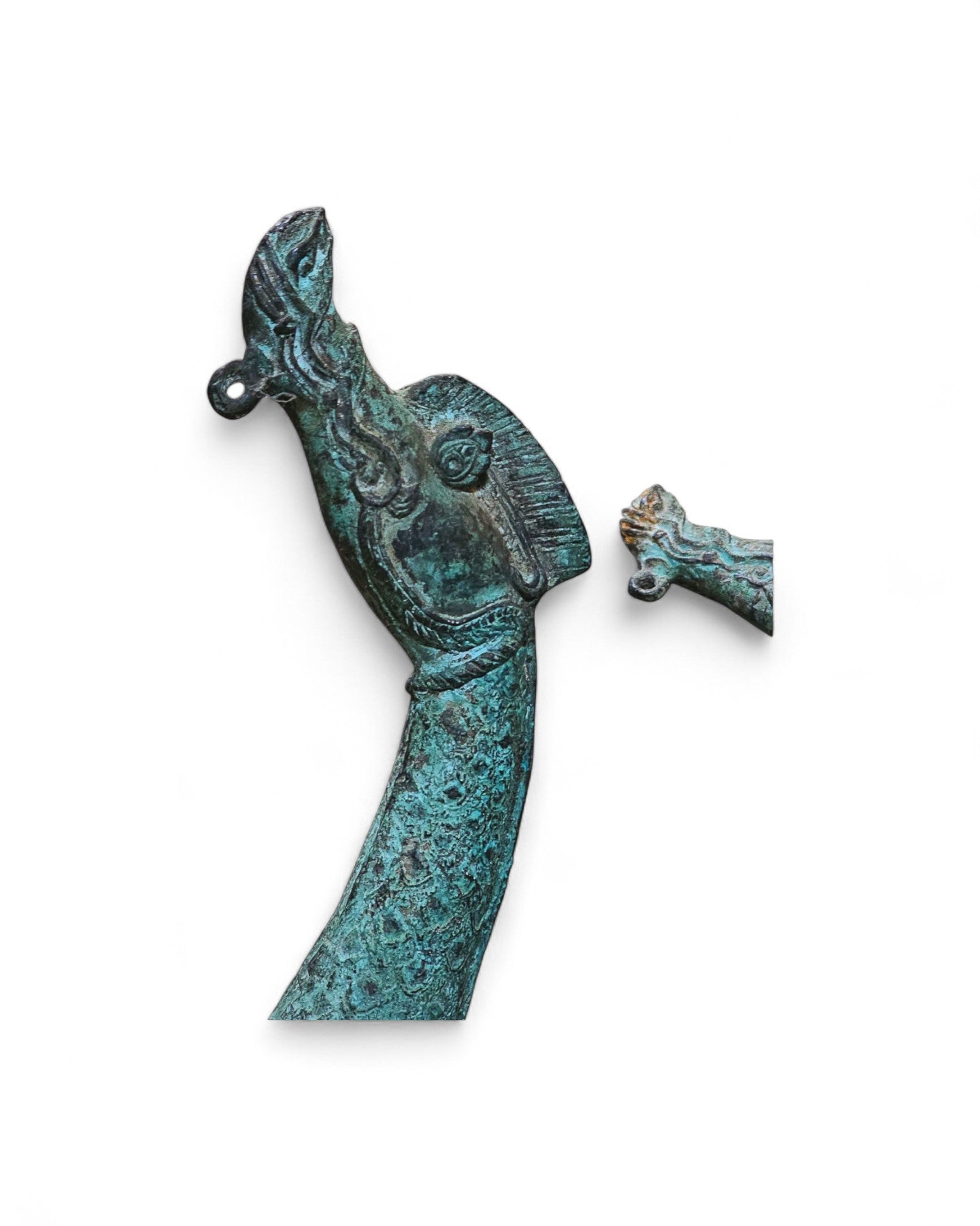 Bronze Suphannahong Neck Finials for Hanging Temple Bells