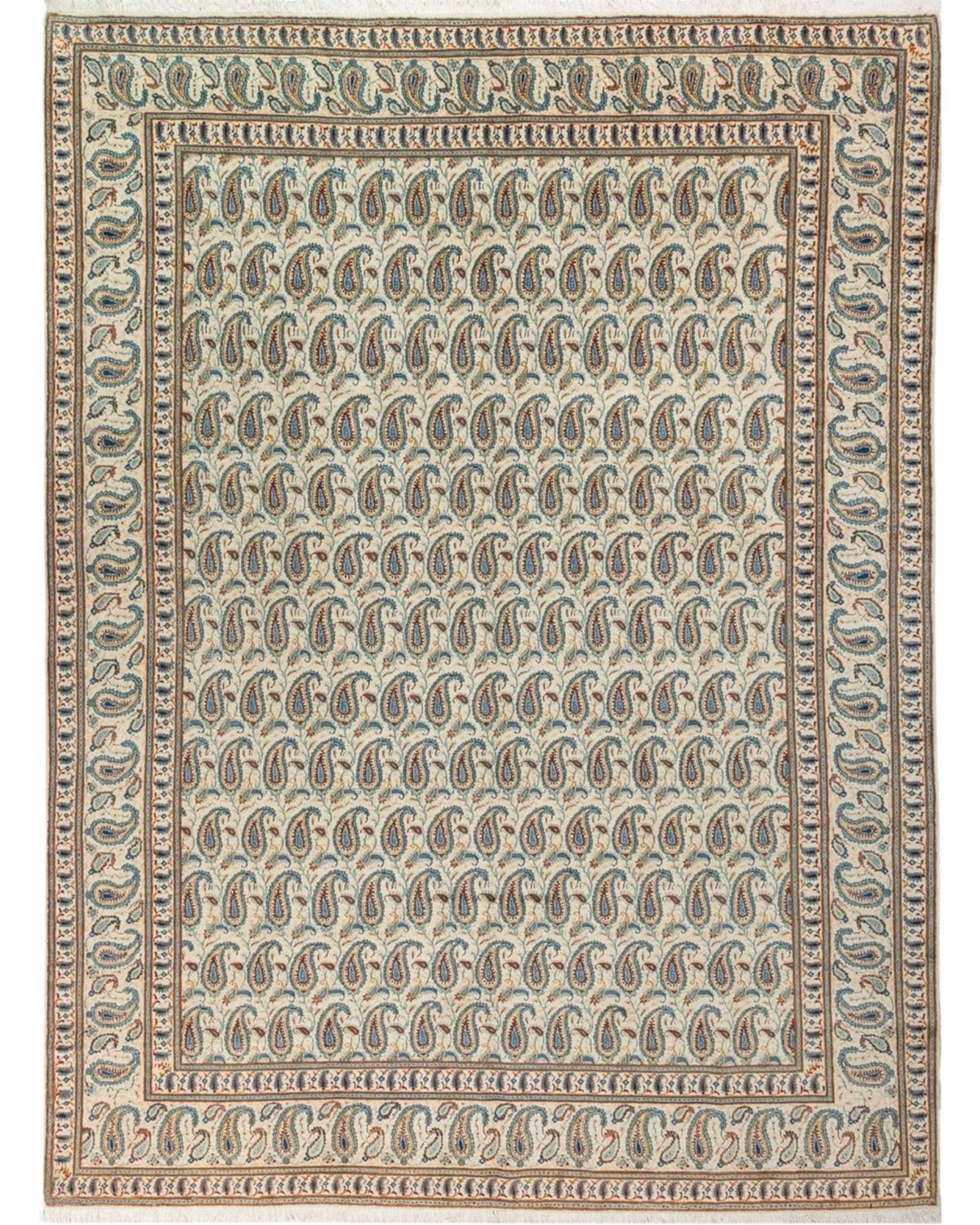 Vintage Persian Carpet – Paisley (Boteh) Design | 365 x 275 cm - Surround Living - 2
