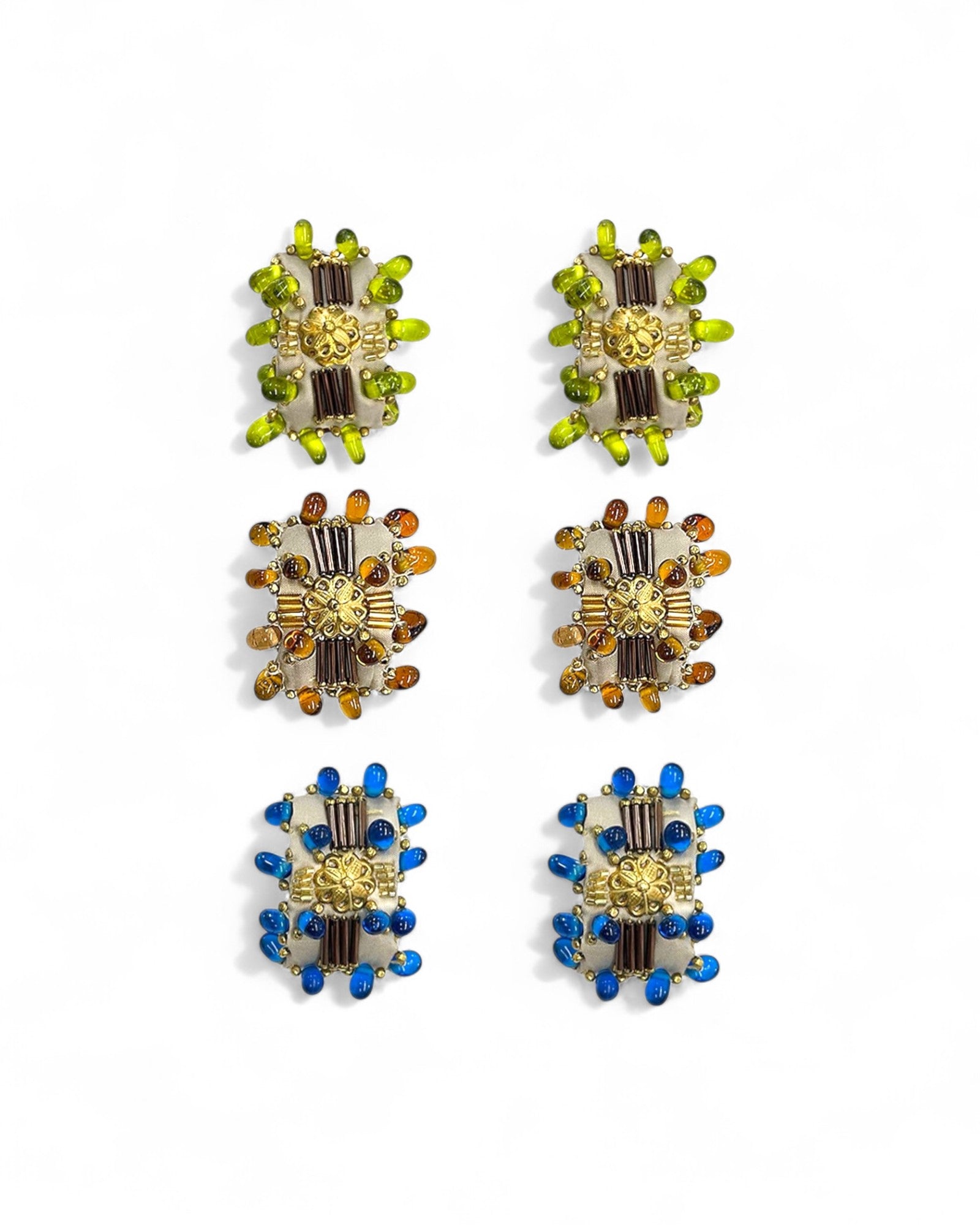 Thai Silk Napkin Ring - Set of 6