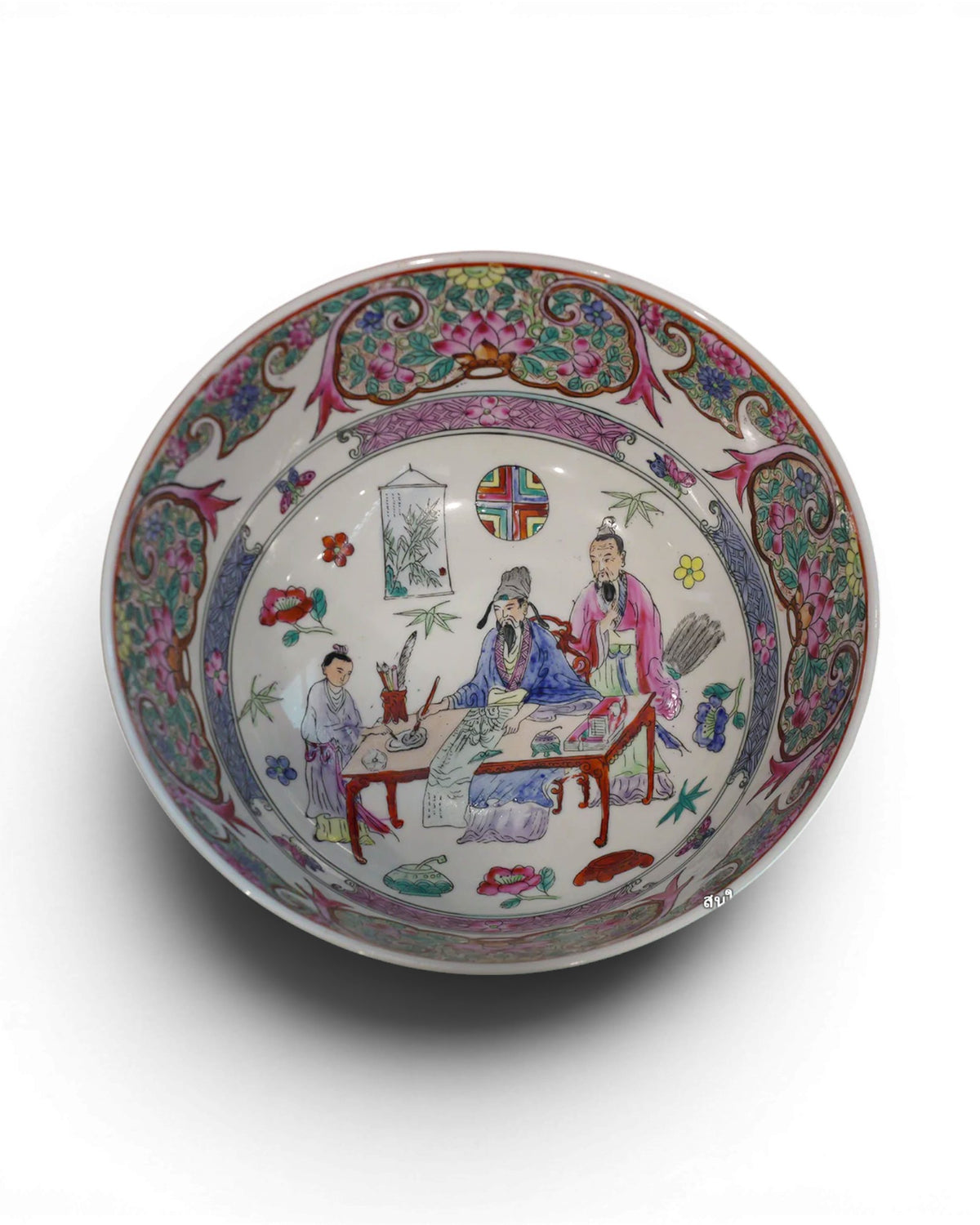 3 Chinese Famille Verte Bowls - Surround Living - 3