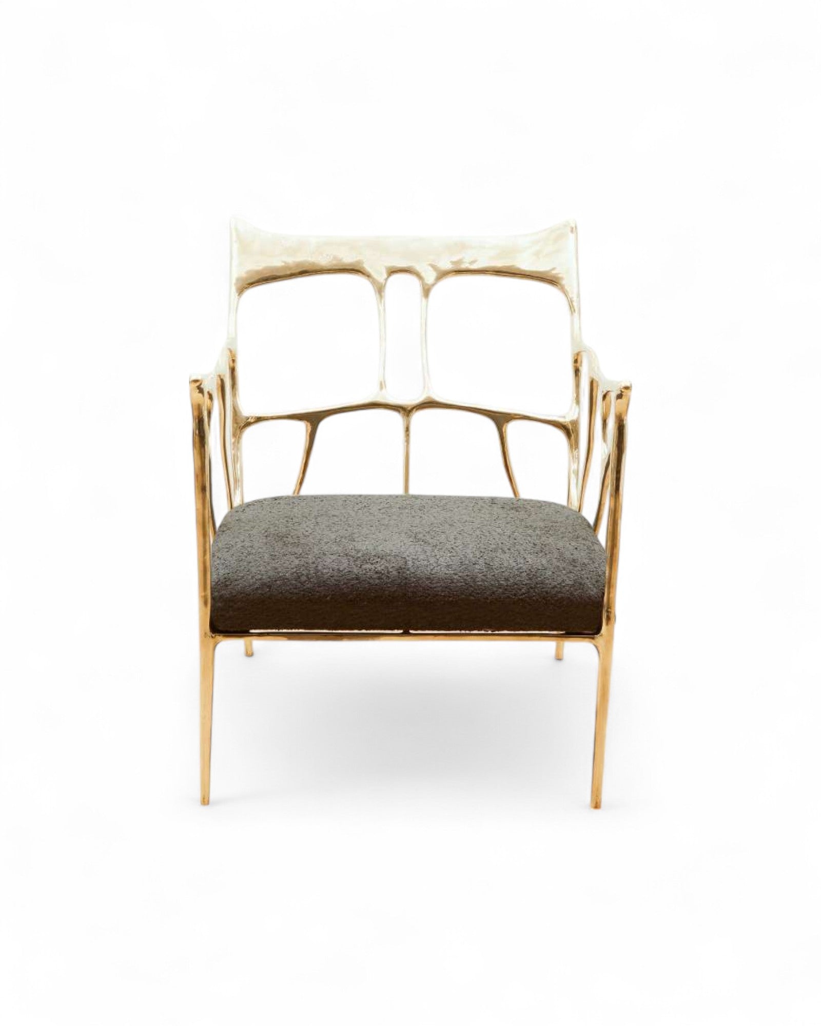Ink Chair M0253 - Polished Brass