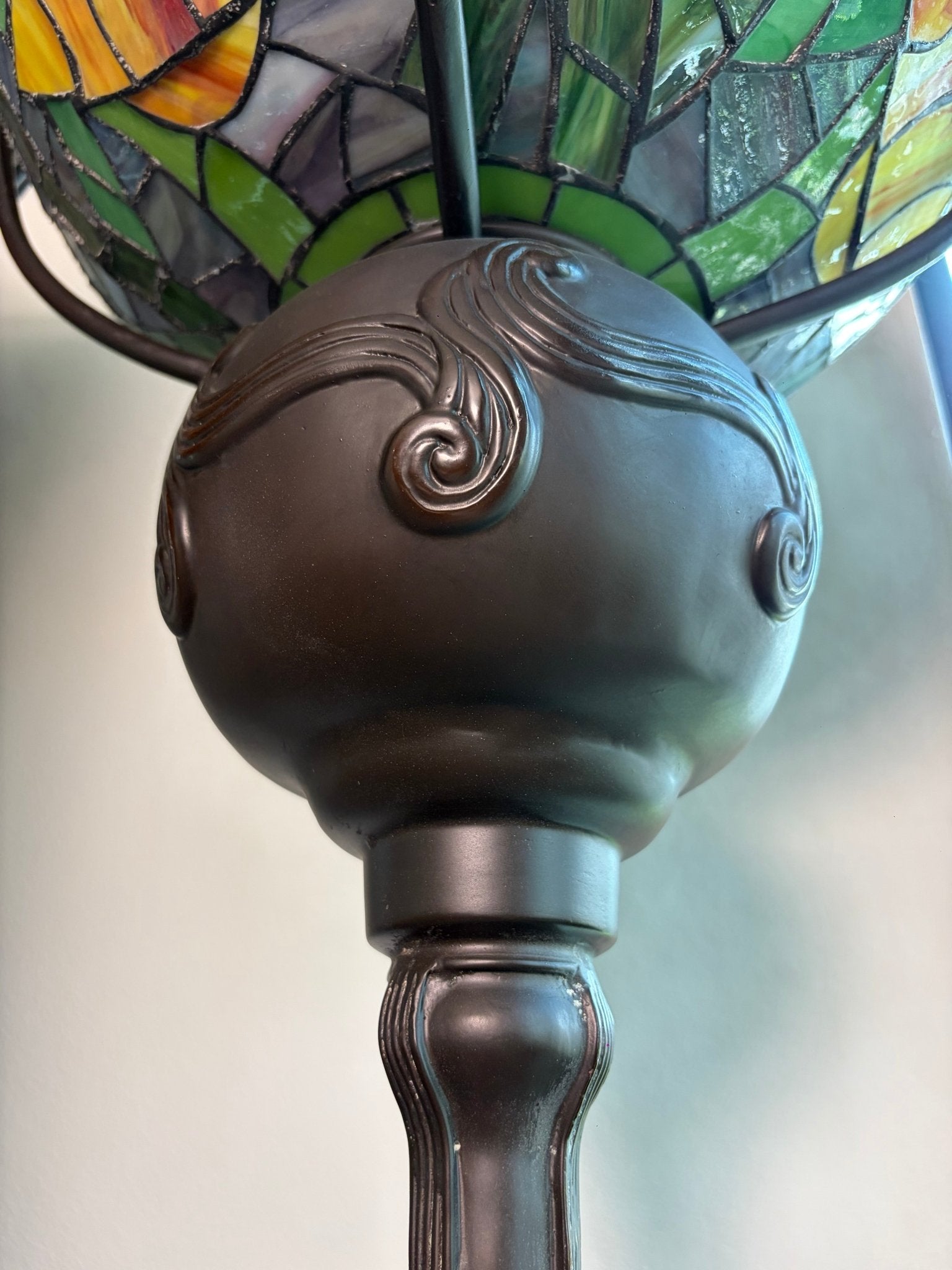 Spherical Stained Glass Floor Lamp - Surround Living - 16