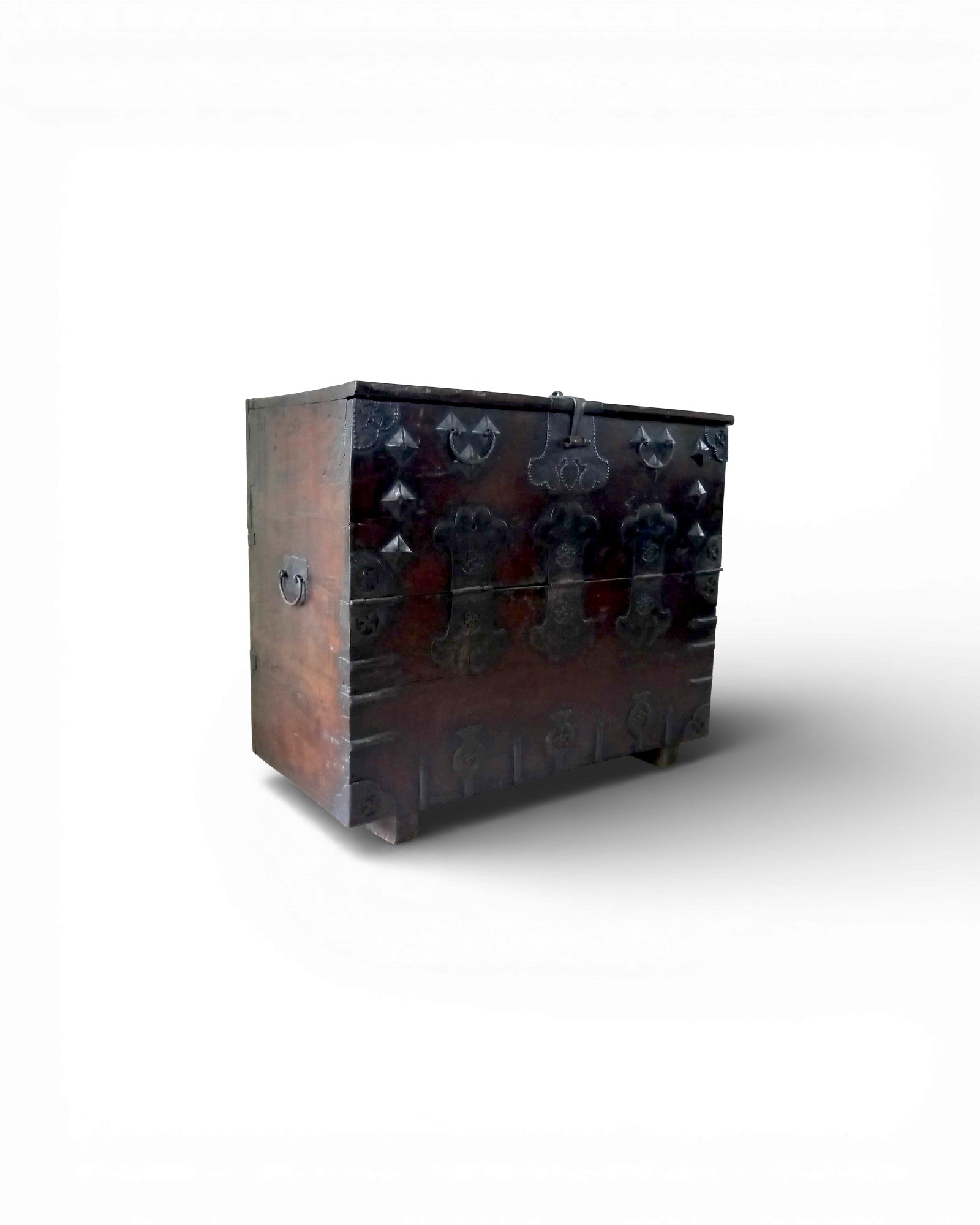 Jeju Pear Wood Bandaji Blanket Chest - Surround Living - 6